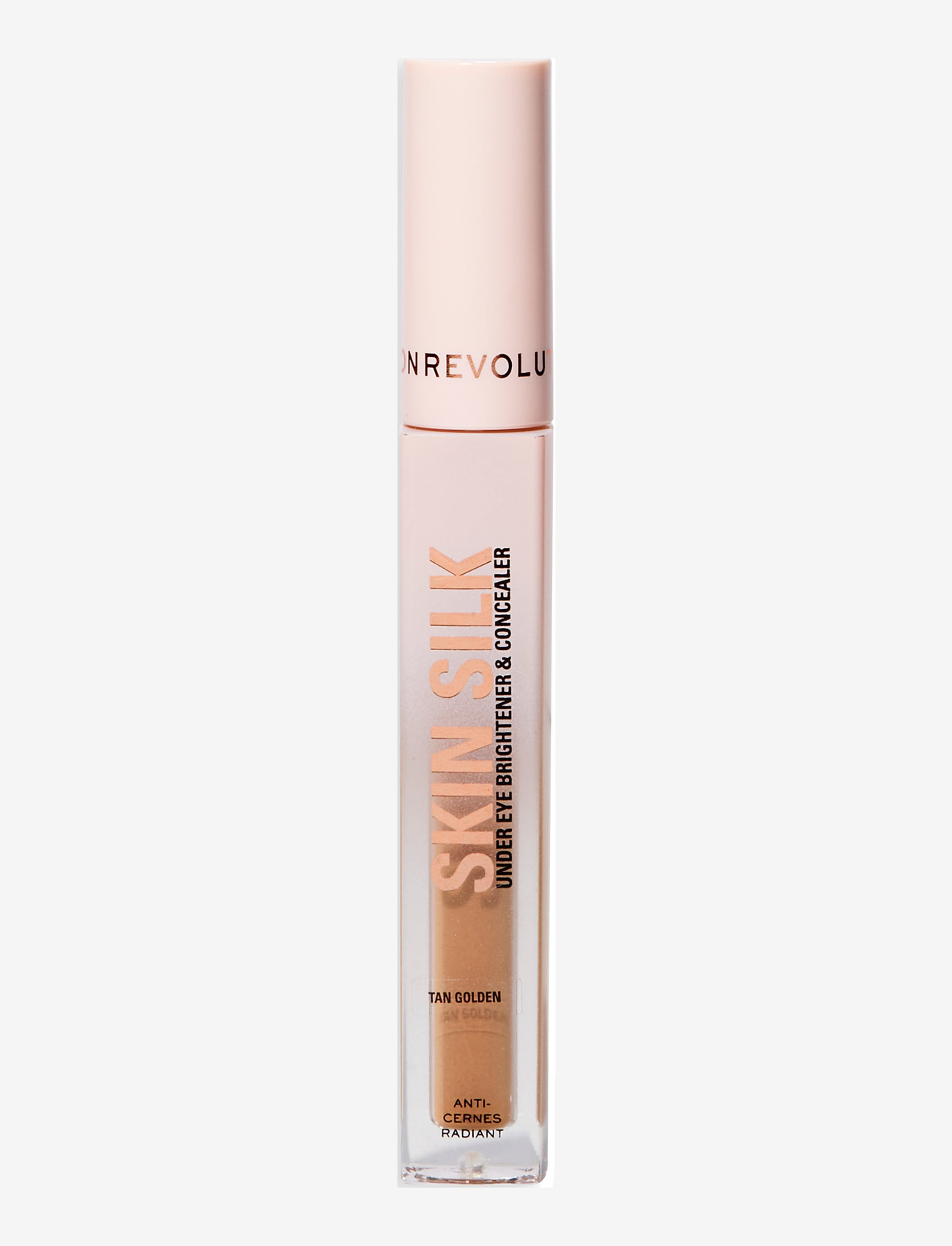 Revolution Beauty London - Revolution Skin Silk Radiant Serum Under Eye Brightener Tan Golden - smink - tan - 1