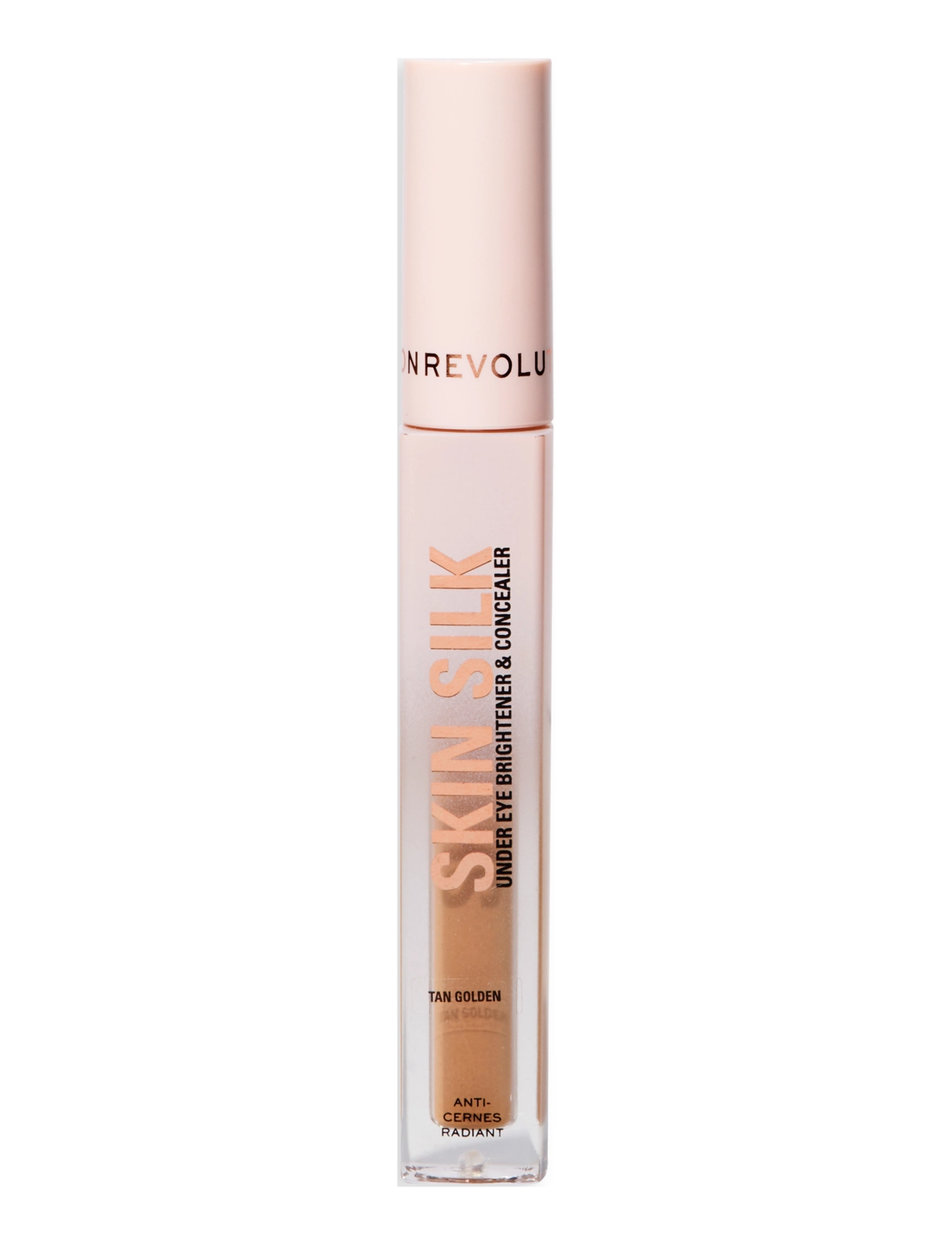 Revolution Beauty London - Revolution Skin Silk Radiant Serum Under Eye Brightener Tan Golden - makeup - tan - 1