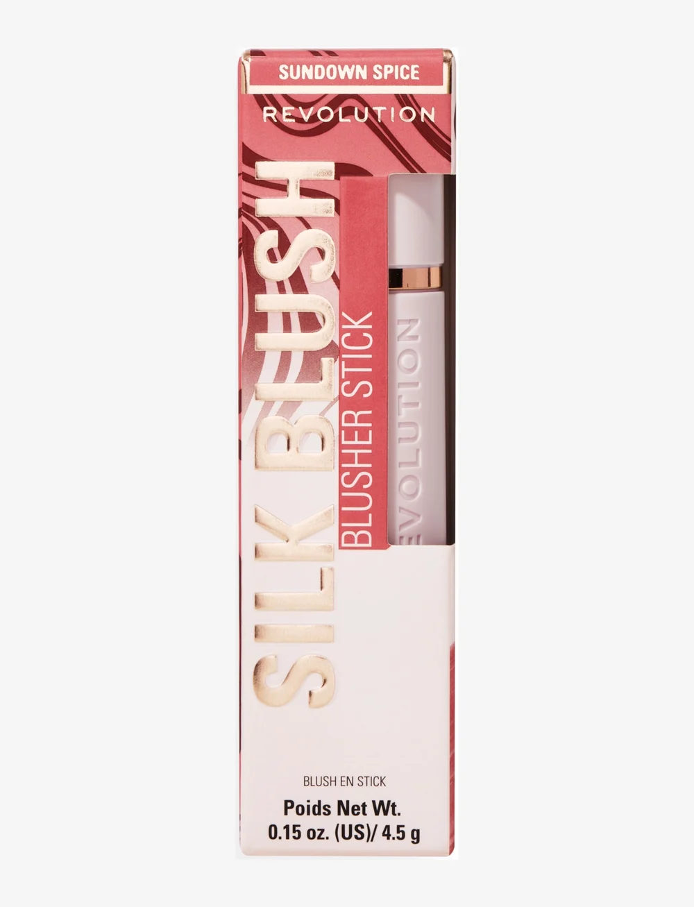 Revolution Beauty London - Revolution Skin Silk Marble Blush Stick Sundown Spice - smink - sundown - 2