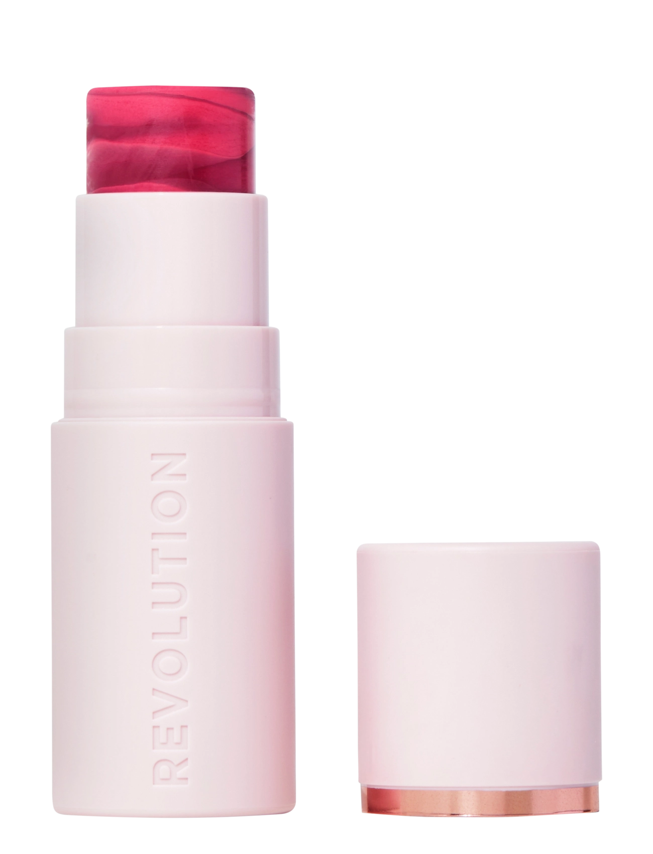 Revolution Beauty London Revolution Skin Silk Marble Blush Stick Berry Flush, 4.5 G, Red, Ansigt > Rouge, Dame