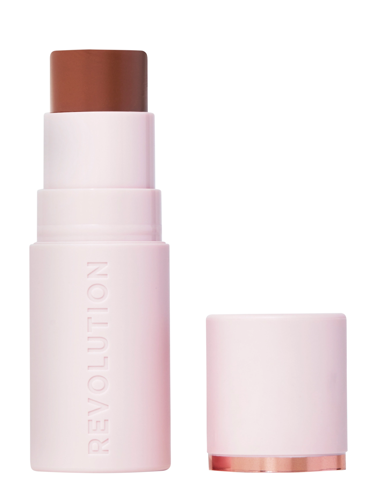 Revolution Beauty London Revolution Skin Silk Bronzer Stick Tan Caramel, Foundation, Str: 4.5 G