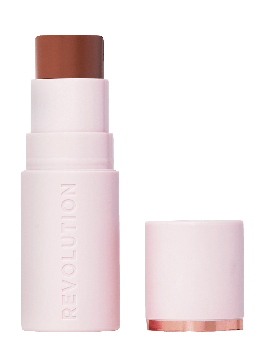 Revolution Beauty London - Revolution Skin Silk Bronzer Stick Tan Caramel - makeup - tan - 0