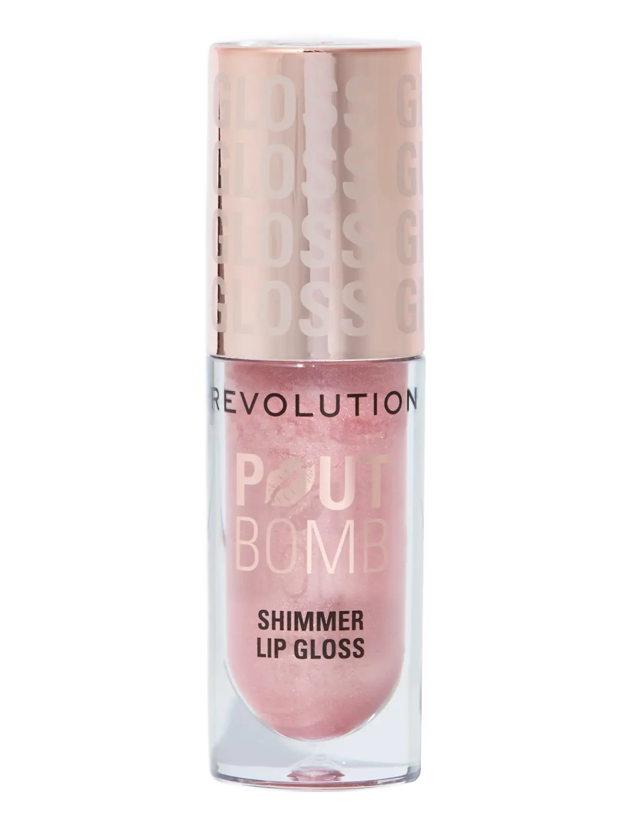 Revolution Pout Bomb Shimmer Gloss - SHINE PINK