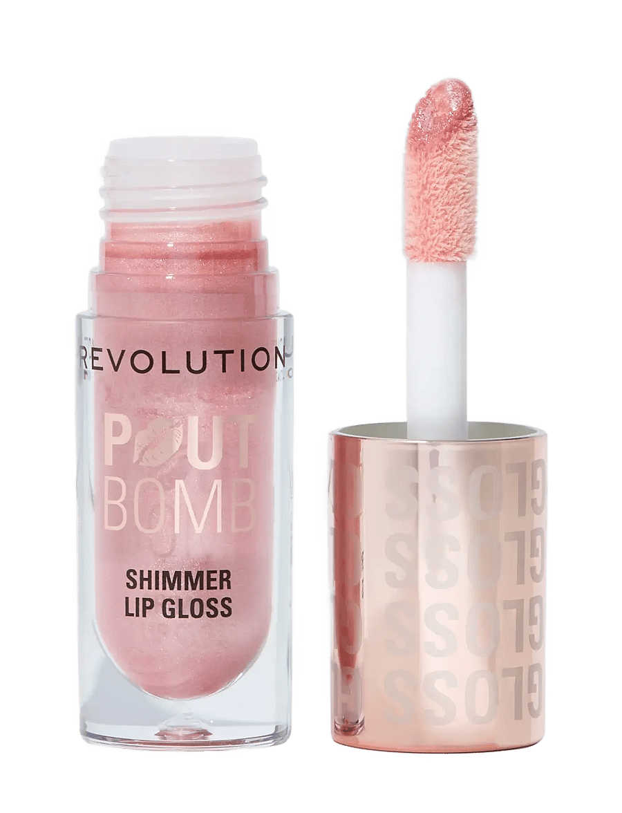 Revolution Beauty London - Revolution Pout Bomb Shimmer Gloss - shine pink - 1