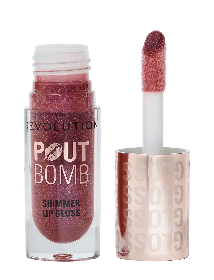 Revolution Beauty London - Revolution Pout Bomb Shimmer Gloss - makeup - berry lustre - 1
