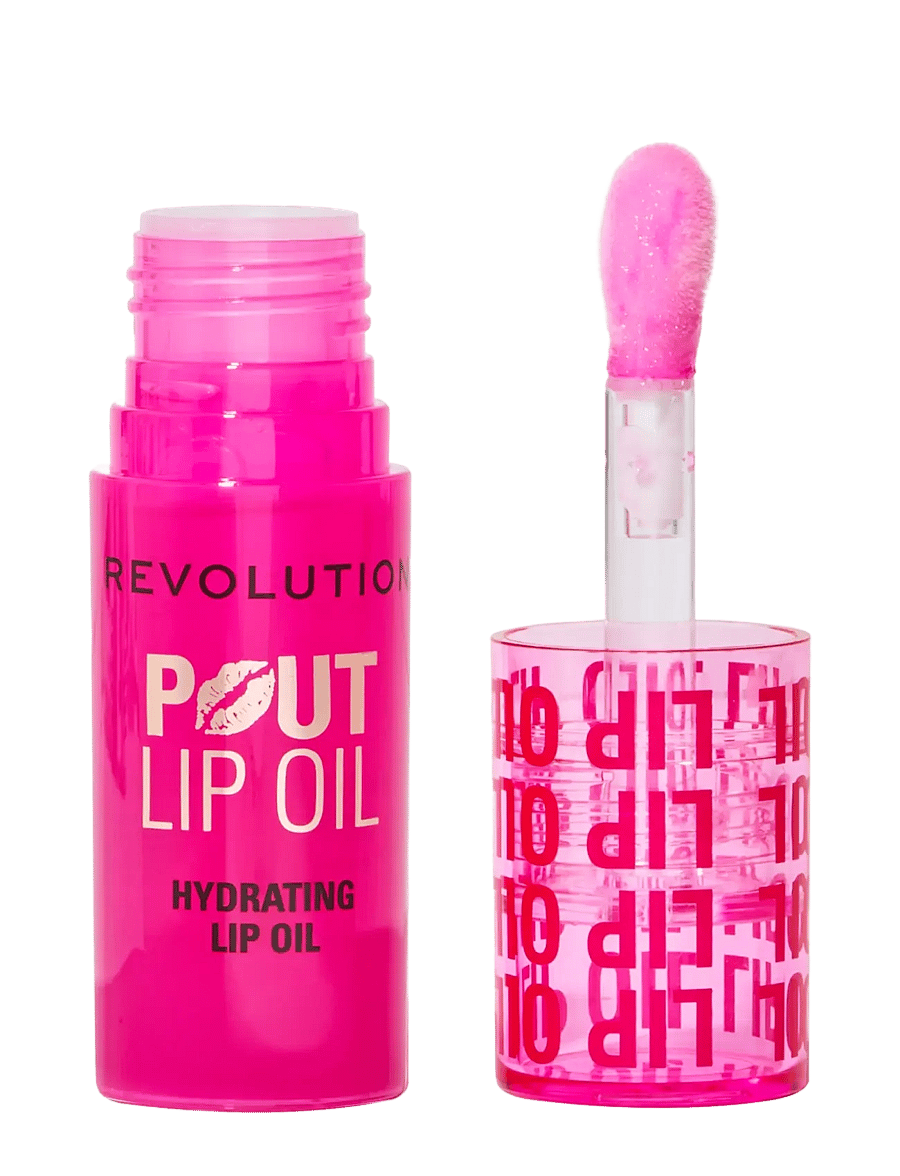 Revolution Beauty London - Revolution Pout Lip Oil - makeup - raspberry pink - 1