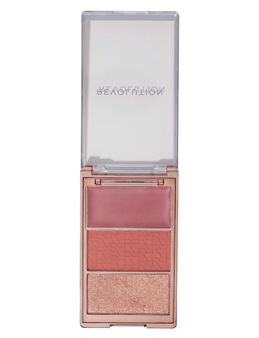 Revolution Beauty London - Revolution Blush Icon Palette - makeup - points rose - 1