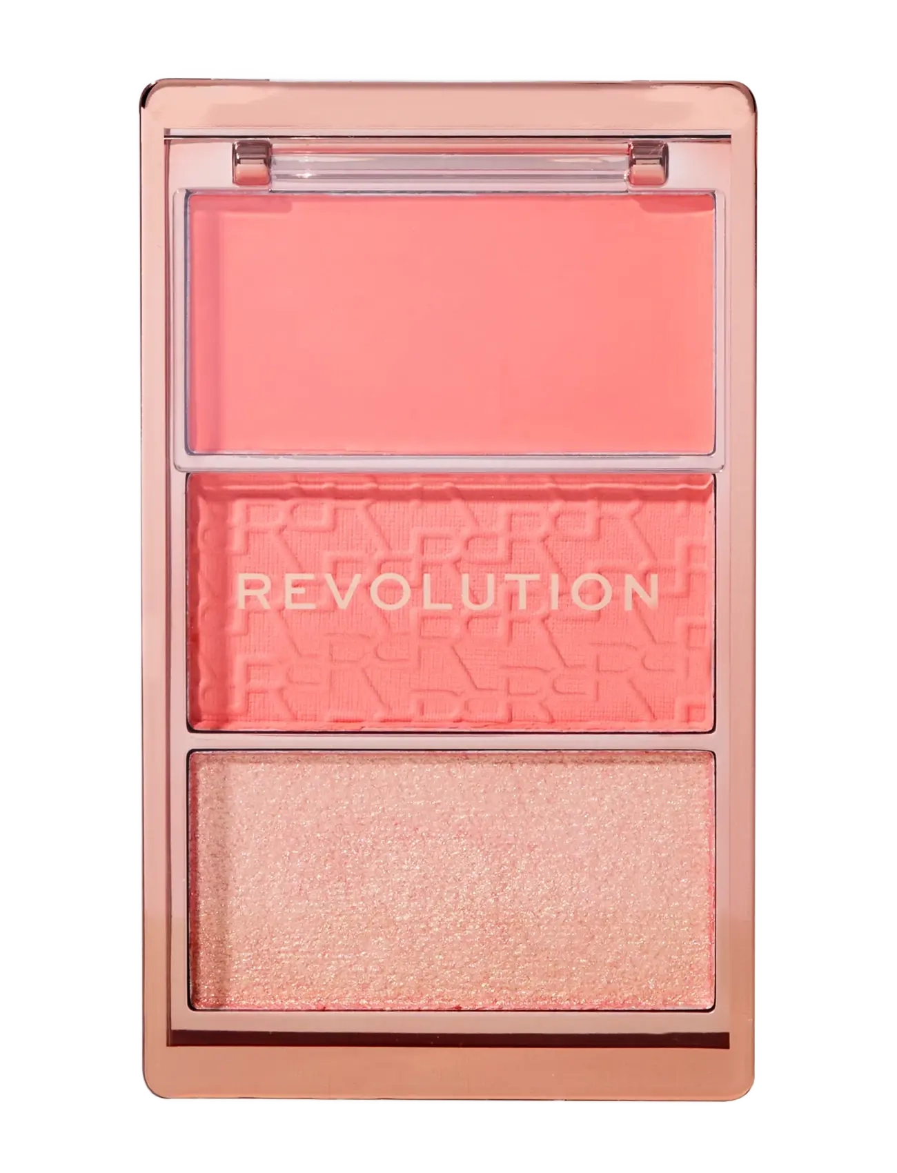 Revolution Beauty London Revolution Blush Icon Palette, One Size, Coral, Ansigt > Rouge, Dame