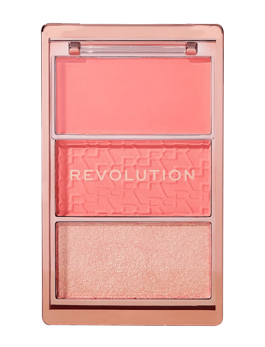 Revolution Beauty London - Revolution Blush Icon Palette - makeup - authentic peach - 0