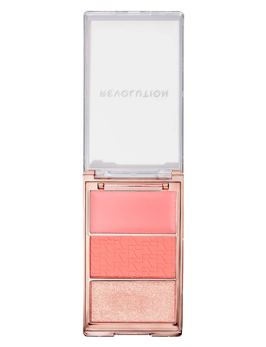 Revolution Beauty London - Revolution Blush Icon Palette - makeup - authentic peach - 1