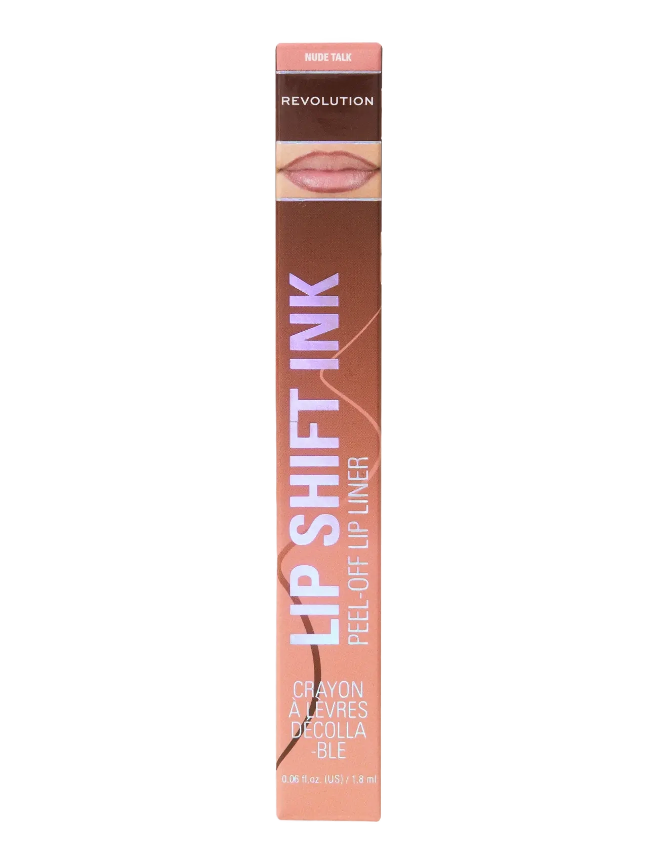 Revolution Lip Shift Ink Peel Off Lipliner Stain - NUDE TALK