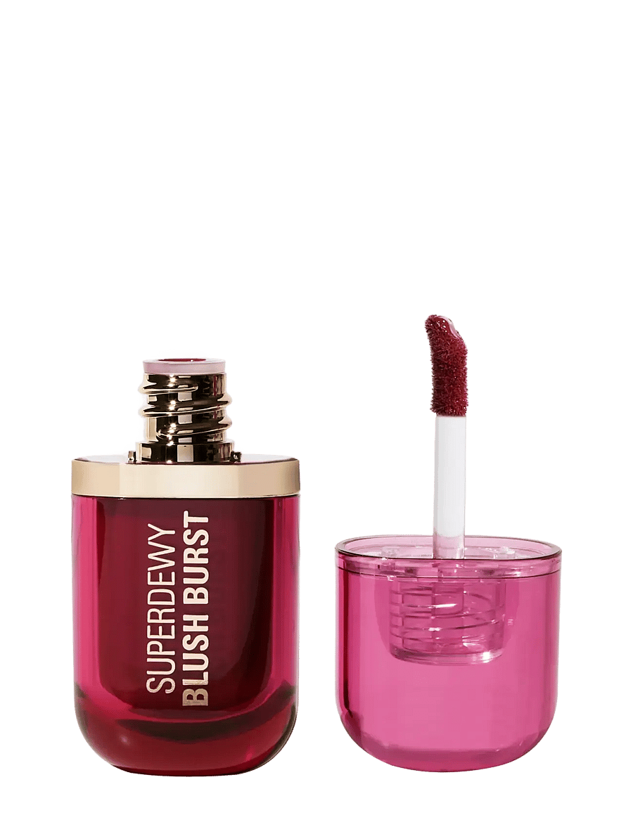 Revolution Beauty London - Revolution Superdewy Blush Plump Serum Liquid Blush - makeup - wine gummy berry - 1