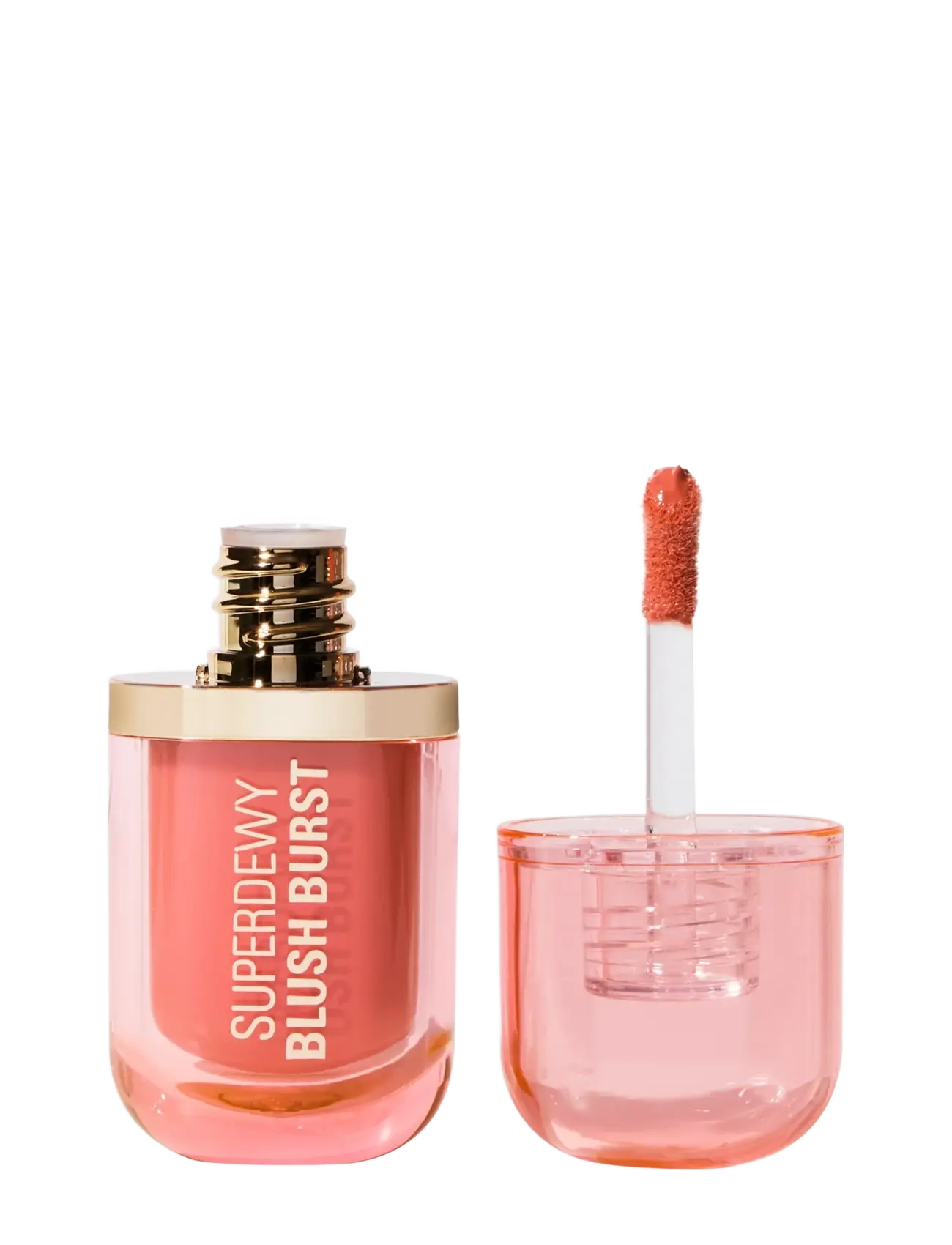 Revolution Beauty London - Revolution Superdewy Blush Plump Serum Liquid Blush - smink - sunset spritz peach - 1