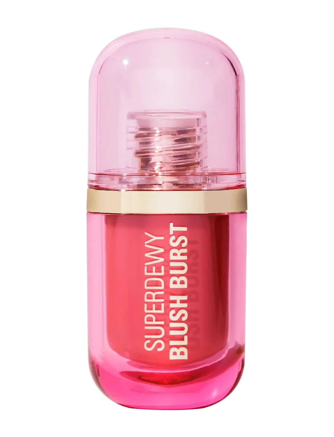 Revolution Superdewy Blush Plump Serum Liquid Blush - STRAWBERRY FLUSH COOL PINK