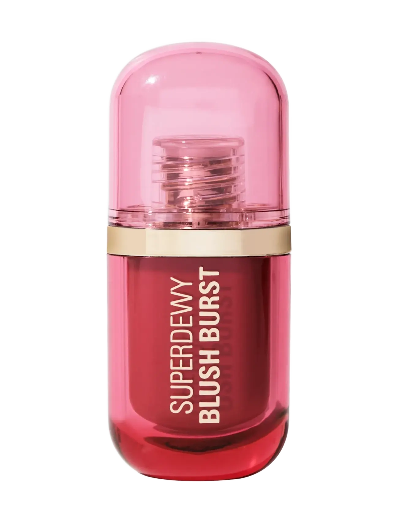 Revolution Beauty London - Revolution Superdewy Blush Plump Serum Liquid Blush - rose all day dusty pink - 0