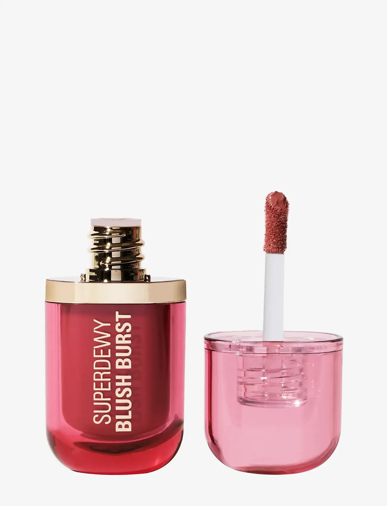 Revolution Beauty London - Revolution Superdewy Blush Plump Serum Liquid Blush - smink - rose all day dusty pink - 1