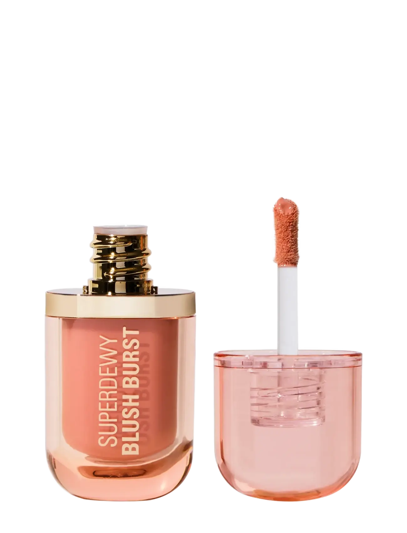 Revolution Beauty London - Revolution Superdewy Blush Plump Serum Liquid Blush - sminke - fizz soft pink - 1