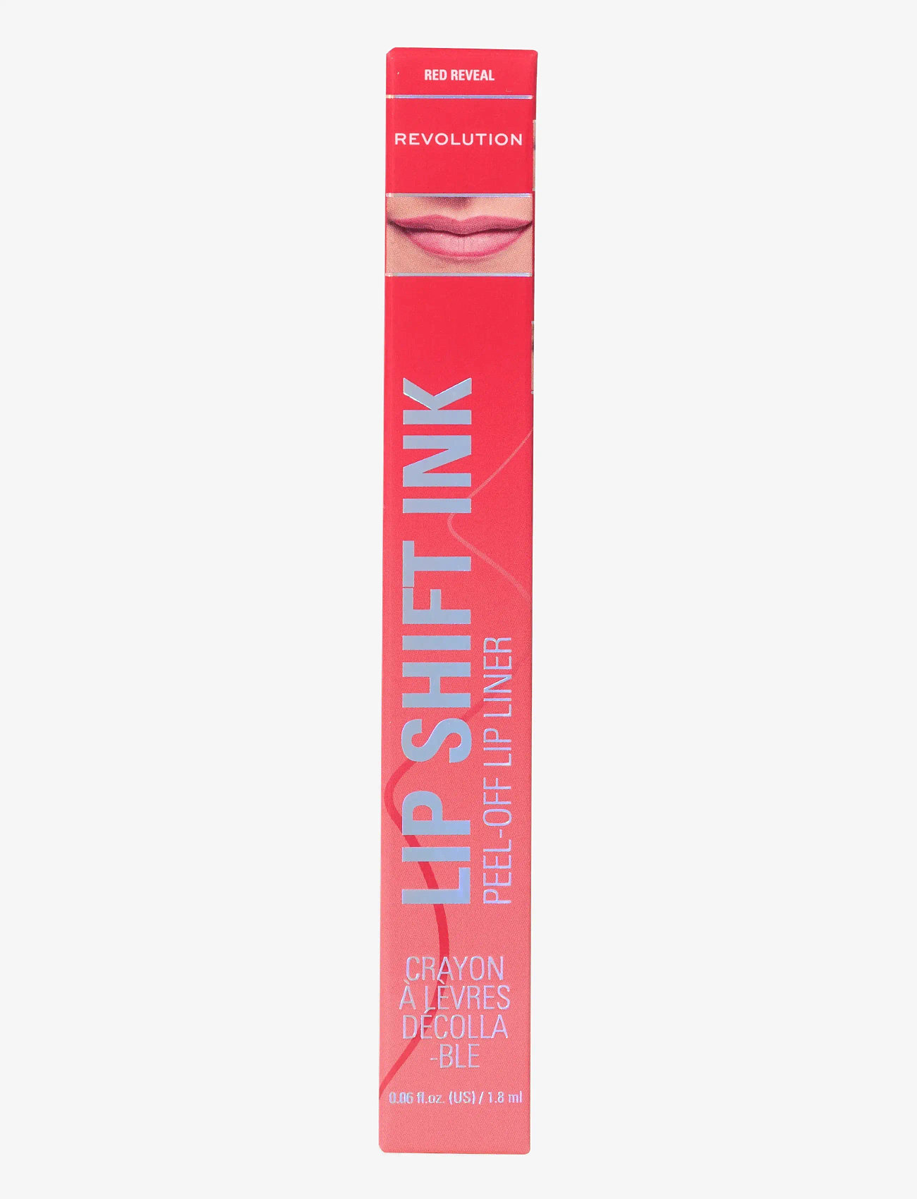 Revolution Beauty London - Revolution Lip Shift Ink Peel Off Lipliner Stain - smink - red reveal - 0