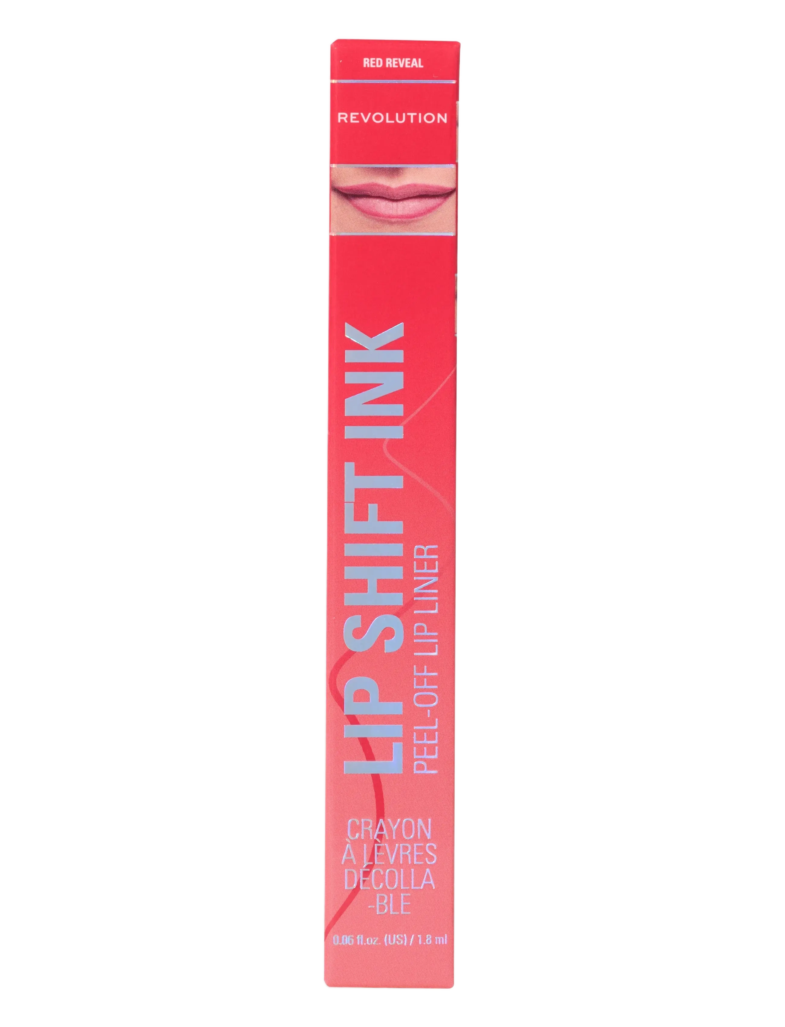 Revolution Lip Shift Ink Peel Off Lipliner Stain - RED REVEAL
