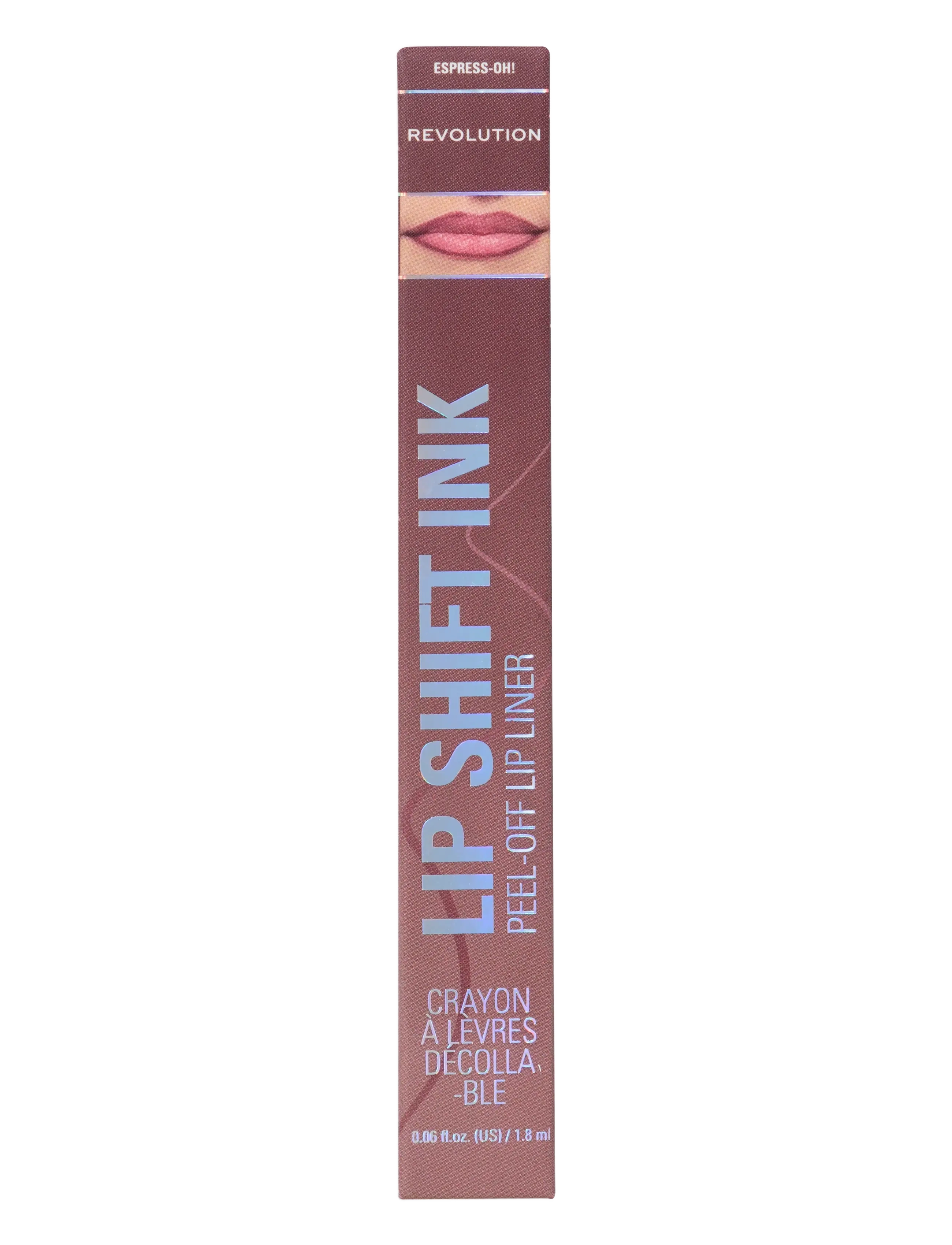 Revolution Beauty London Revolution Lip Shift Ink Peel Off Lipliner Stain, One Size, Brown, Læber > Lipliner, Dame