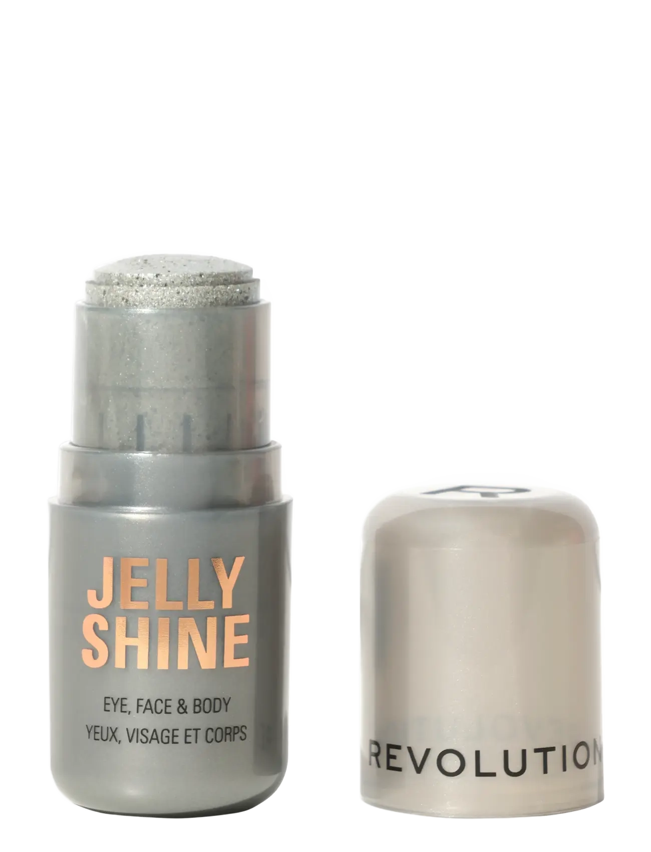 Revolution Beauty London - Revolution Jelly Shine Shadow and Highlight Stick - smink - silver moonlight - 1