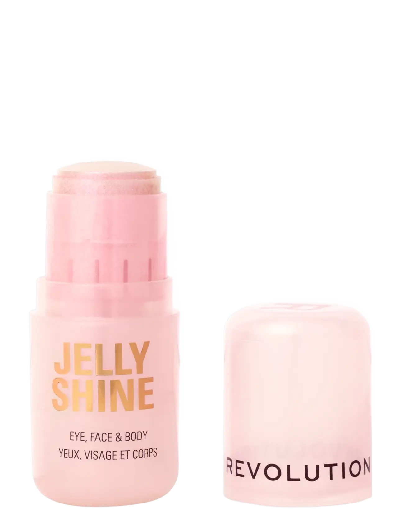 Revolution Beauty London - Revolution Jelly Shine Shadow and Highlight Stick - makeup - ethereal pink - 1