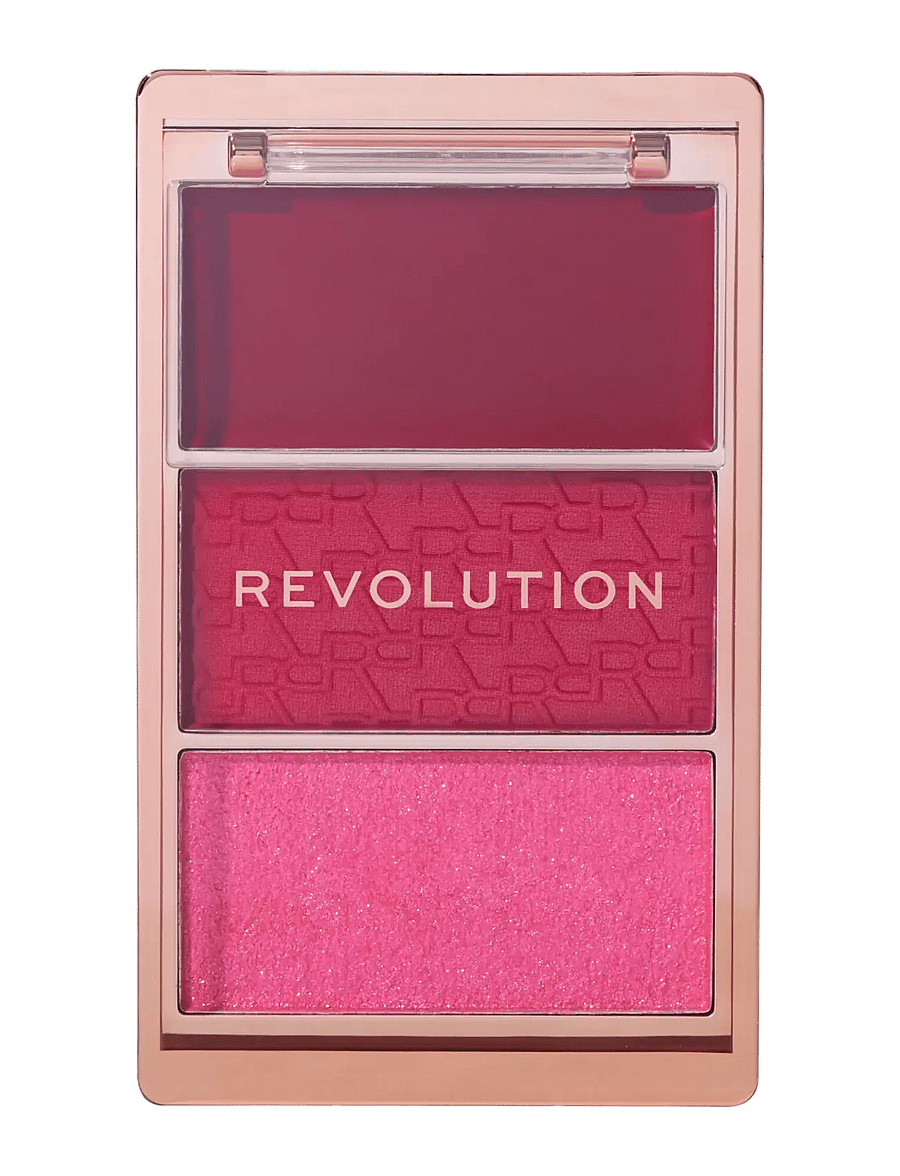 Revolution Beauty London - Revolution Blush Icon Palette - cherry truth - 0