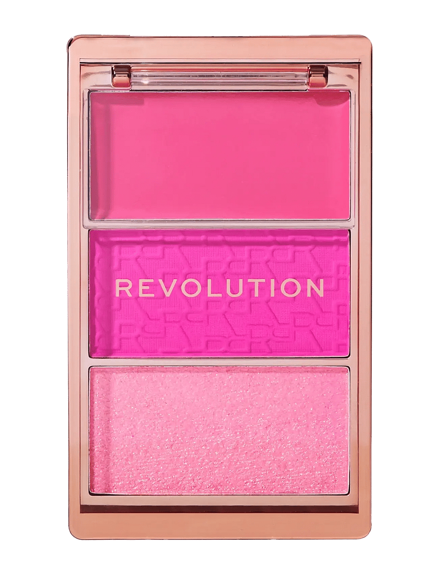 Revolution Beauty London - Revolution Blush Icon Palette - makeup - hot pink flag - 0