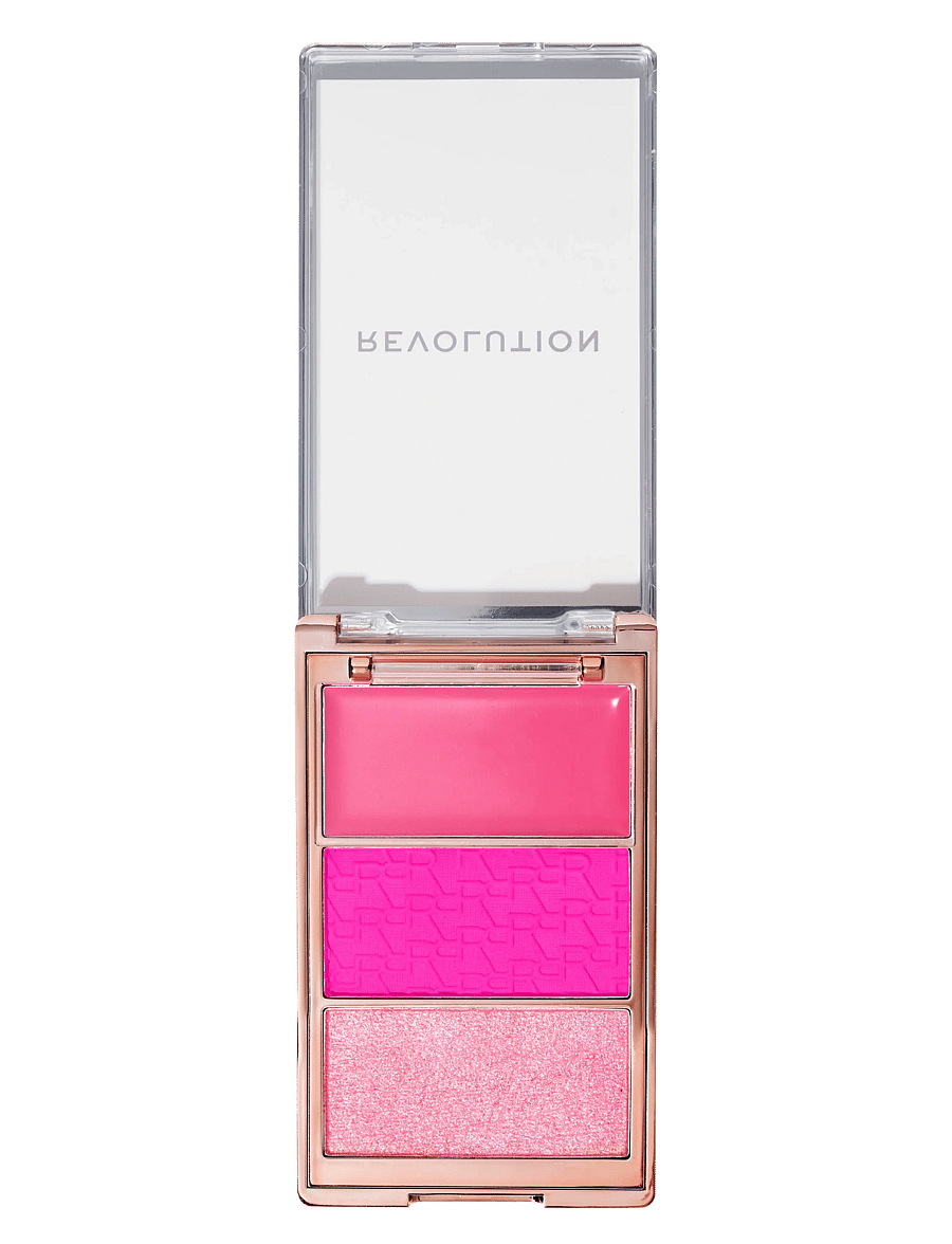 Revolution Beauty London - Revolution Blush Icon Palette - makeup - hot pink flag - 1