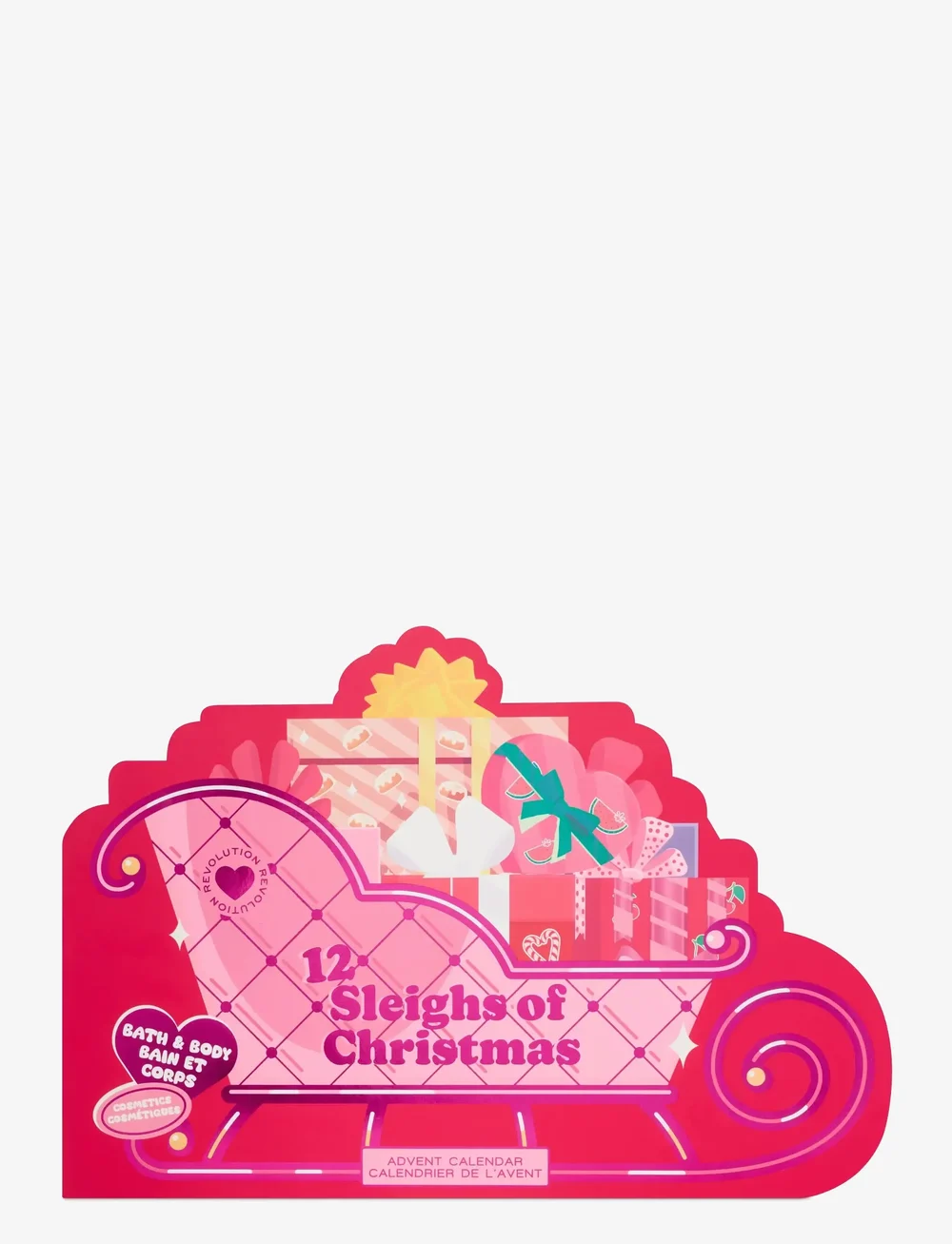 Revolution Beauty London - I Heart Revolution 12 Sleighs of Christmas Advent Calendar - mellom 200-500 kr - advent calendar - 3