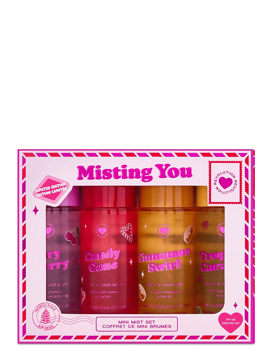 Revolution Beauty London - I Heart Revolution Misting You Mini Body Mist Set - misting you - 0