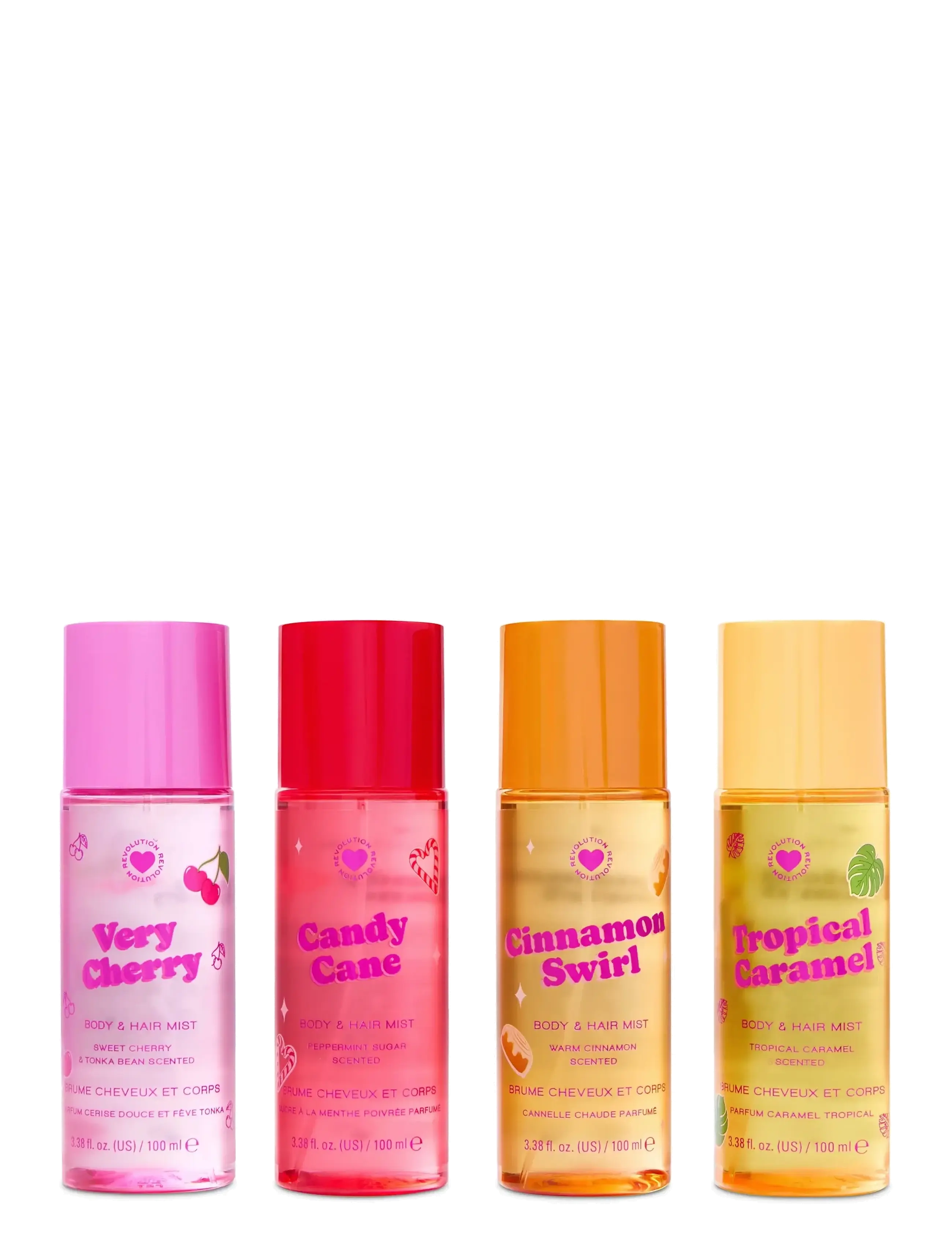 Revolution Beauty London - I Heart Revolution Misting You Mini Body Mist Set​ - parfumer - misting you - 1