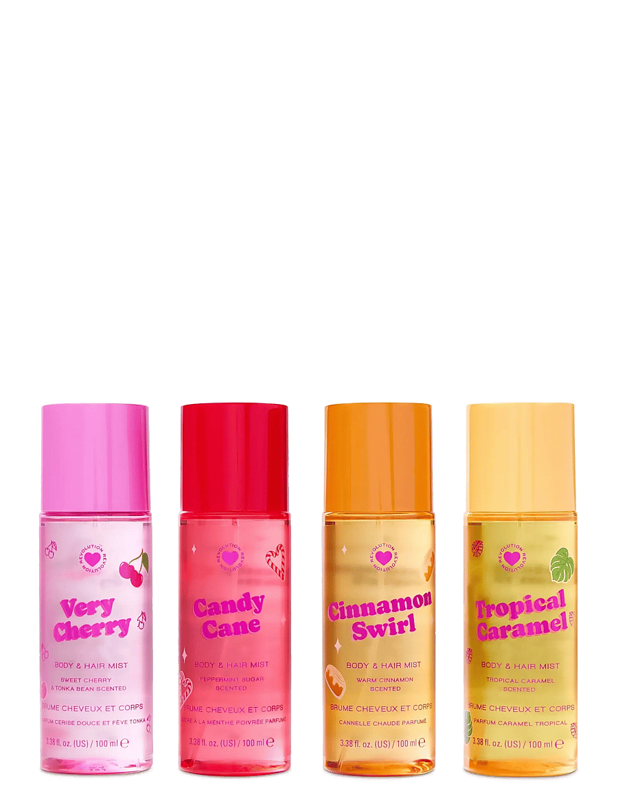 Revolution Beauty London - I Heart Revolution Misting You Mini Body Mist Set - misting you - 1
