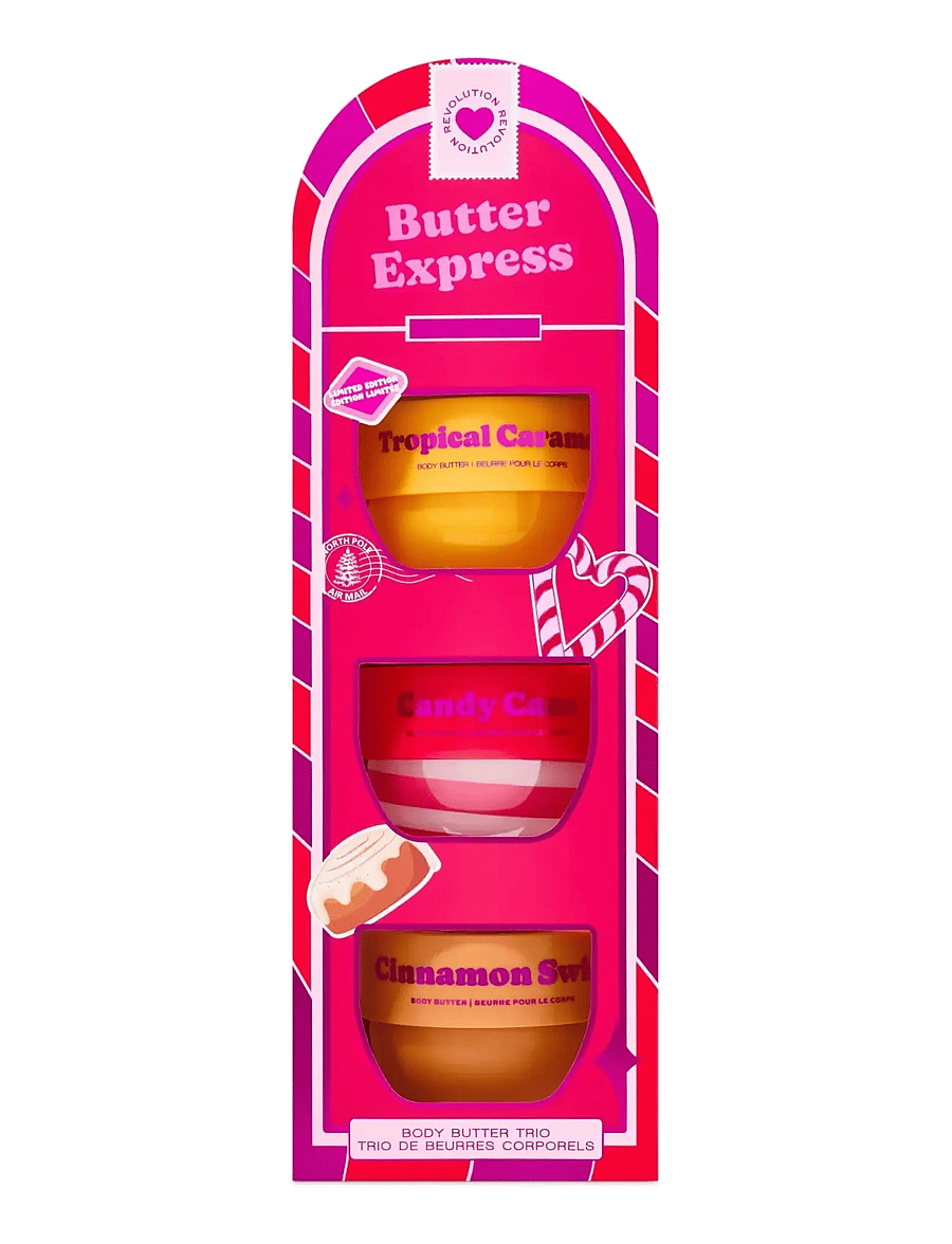 Revolution Beauty London - I Heart Revolution Butter Express Body Butter Trio - lotion & cream - butter express - 0
