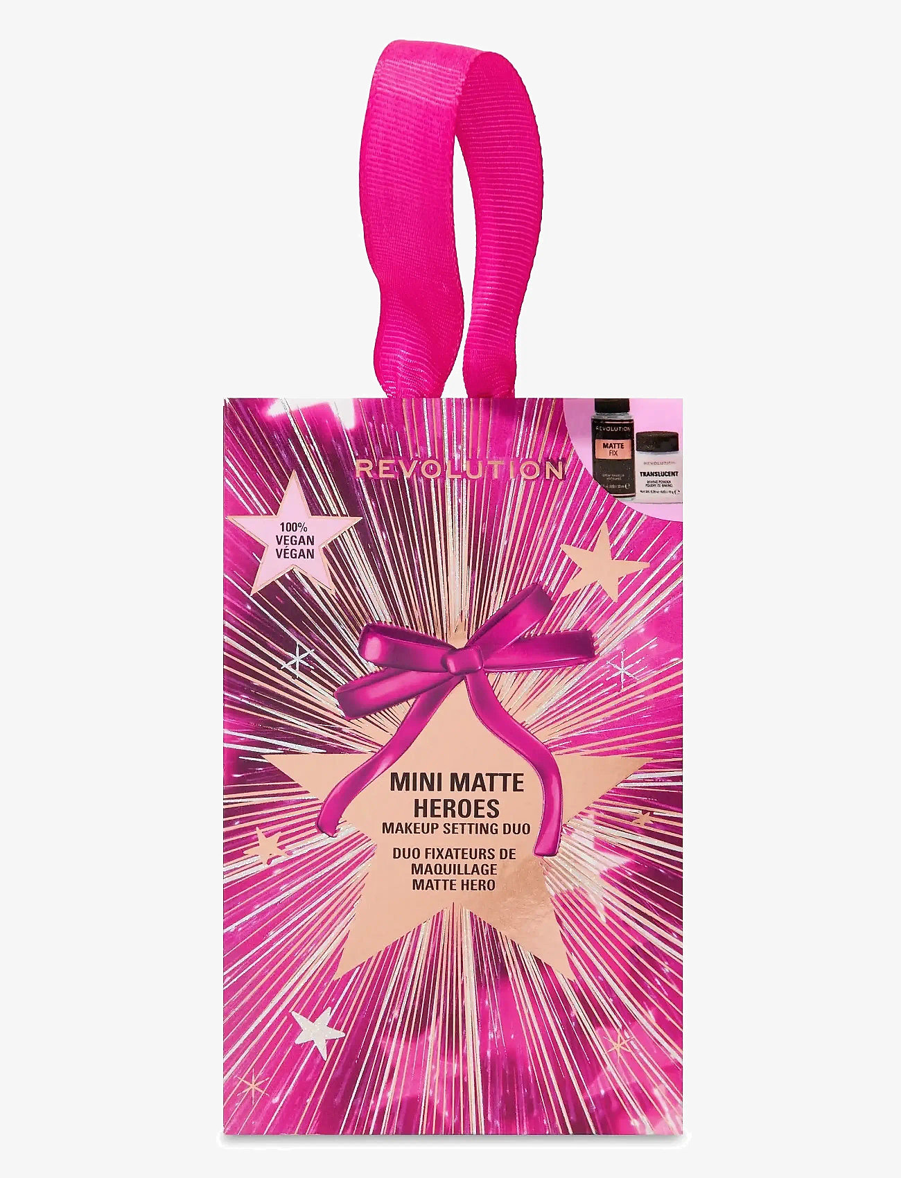 Revolution Beauty London - Revolution Mini Matte Hero's Makeup Setting Duo - makeup - mini matte - 1