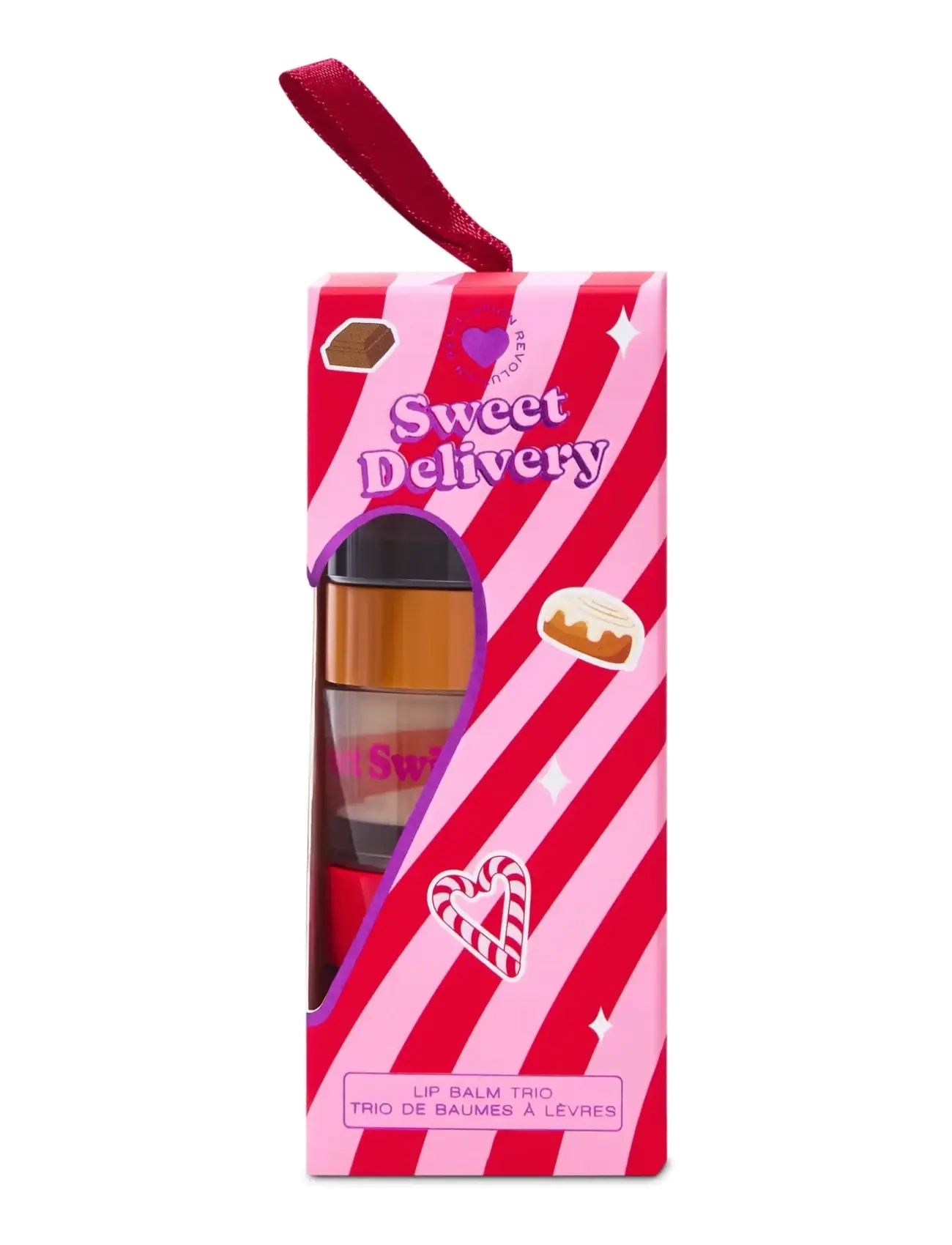 Revolution Beauty London I Heart Revolution Sweet Delivery Lip Balm  Trio - Hudvård - LIP BALM / multi