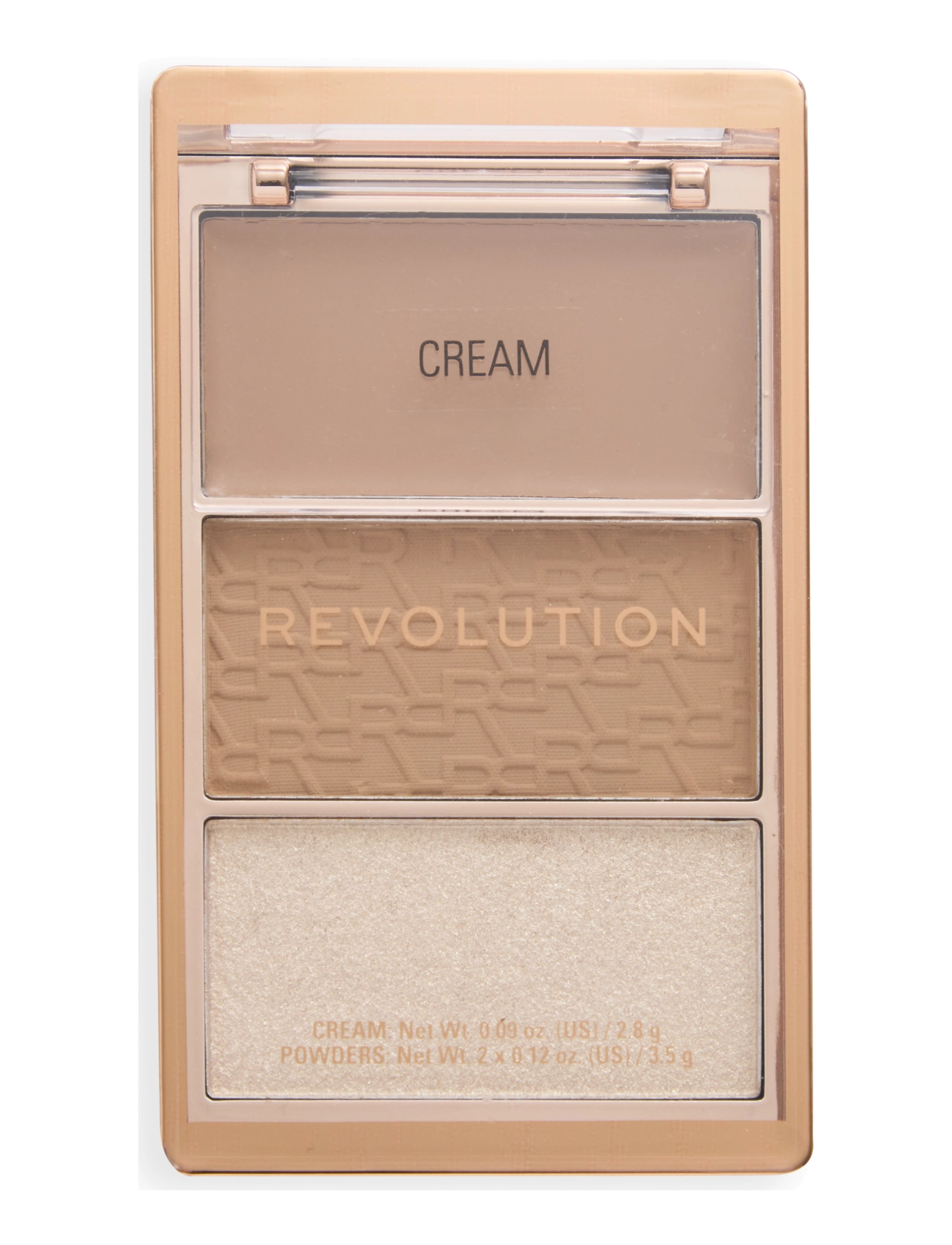 Revolution Beauty London Revolution Bronze Icon Palettes, Bronzer, Beige, Str: 7 G