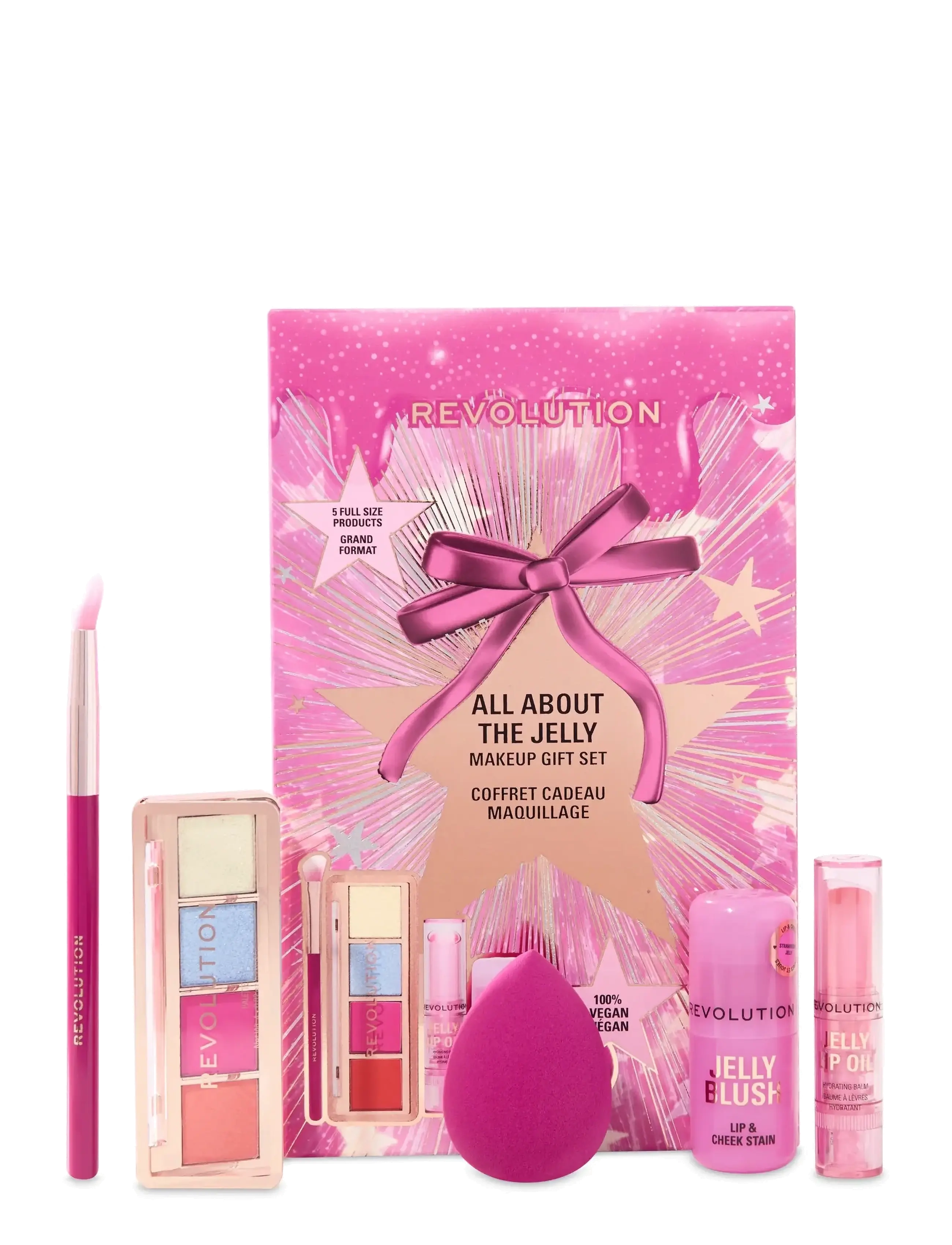 Revolution Beauty London Revolution Beauty All About The Jelly Makeup Set - Revolution Beauty London - THE JELLY / pink/rose