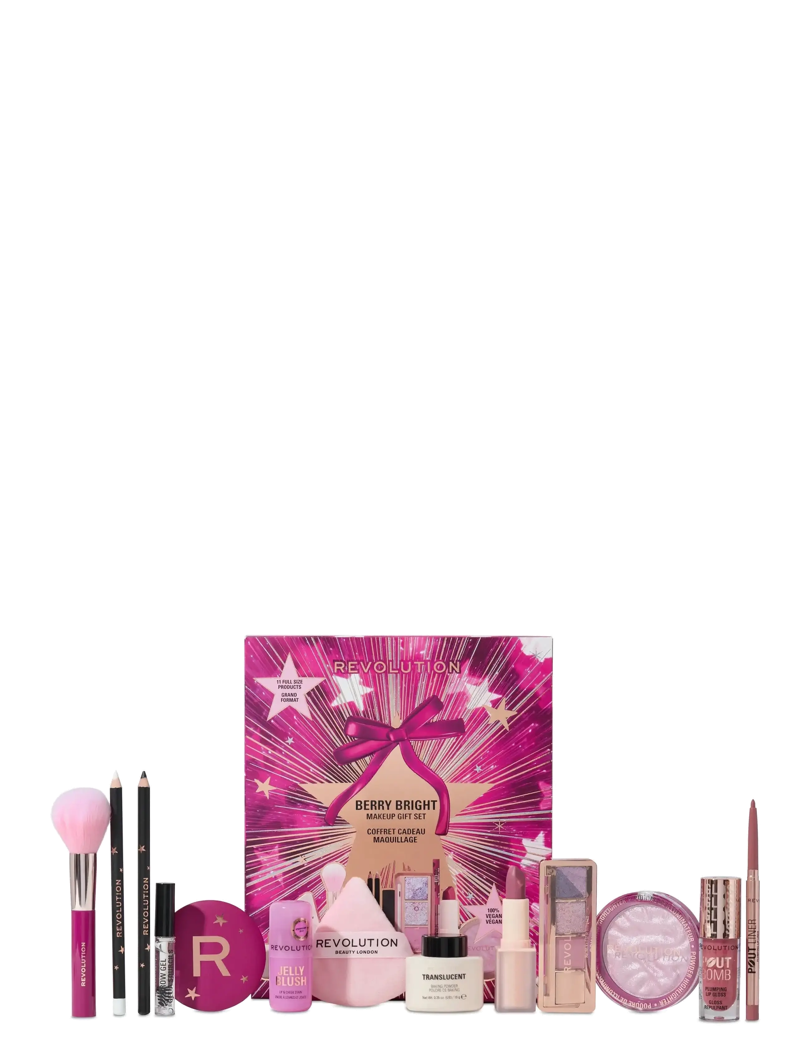 Revolution Beauty London Revolution Berry Bright Beauty Make Up Set - Mors dag-presenter - BERRY BRIGHT / pink/rose