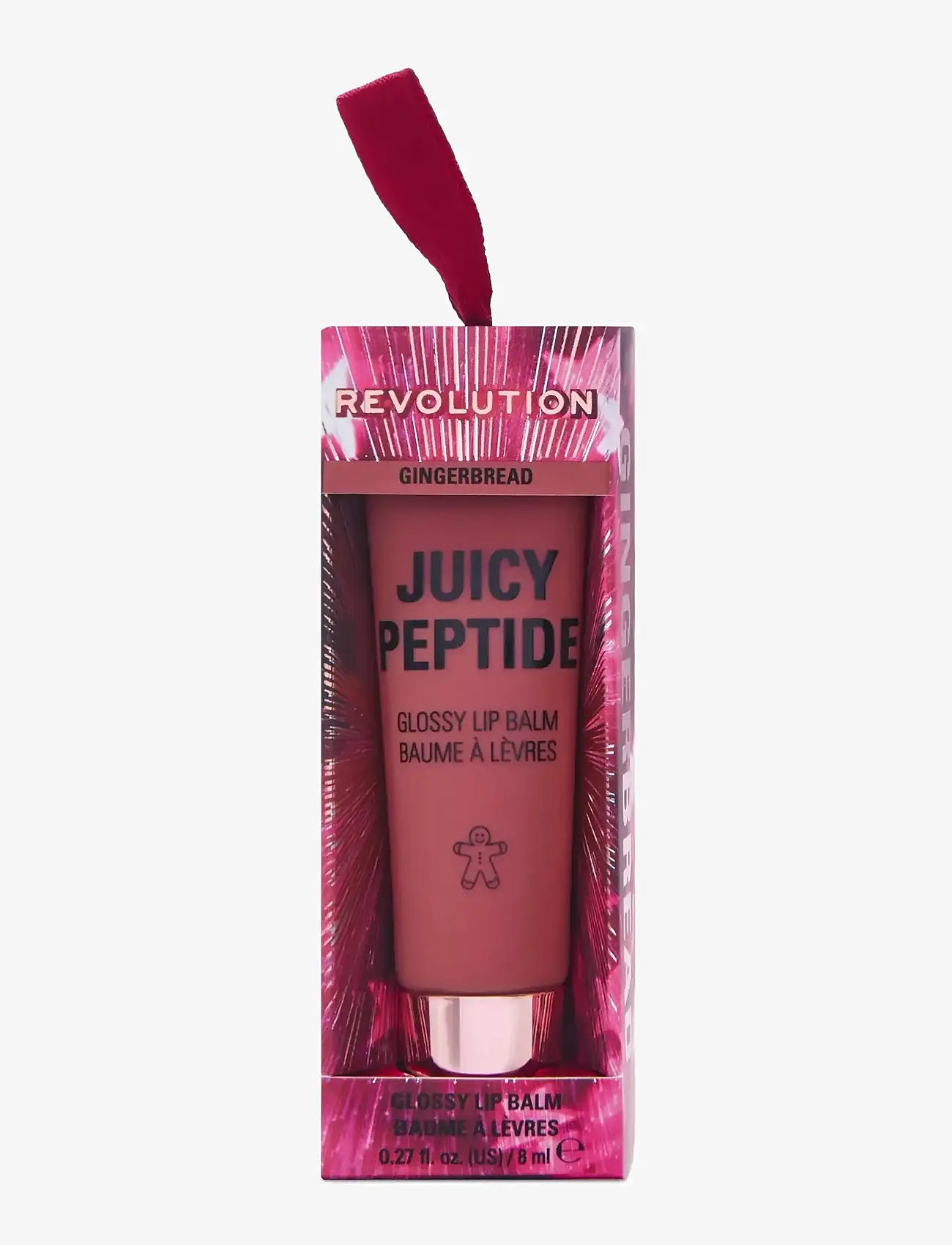 Revolution Beauty London - Revolution Juicy Peptide Lip Balm - læbepomade - gingerbread - 0