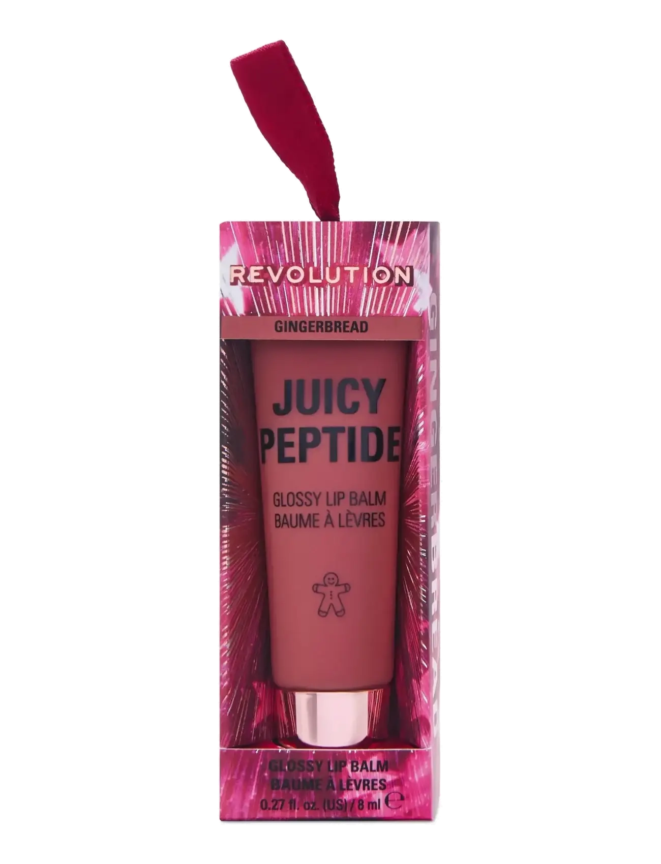 Revolution Juicy Peptide Lip Balm - GINGERBREAD