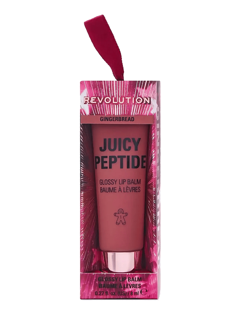 Revolution Beauty London - Revolution Juicy Peptide Lip Balm - læbepomade - gingerbread - 0