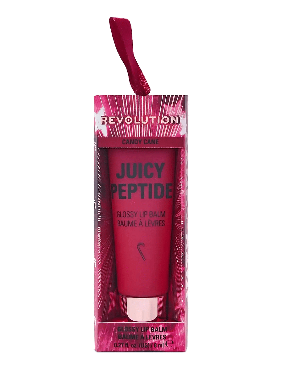 Revolution Beauty London - Revolution Juicy Peptide Lip Balm - huulepalsamid - candy cane - 0