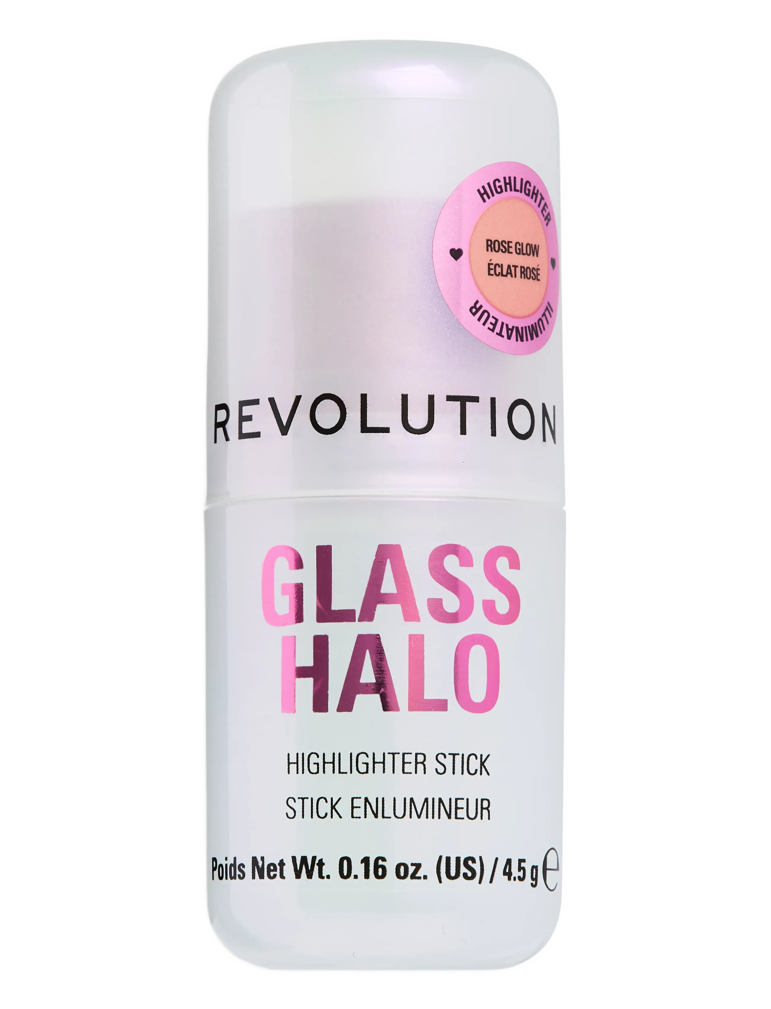 Revolution Beauty London - Revolution Glass Halo Highlighter Stick Rose Glow - rose glow - 1