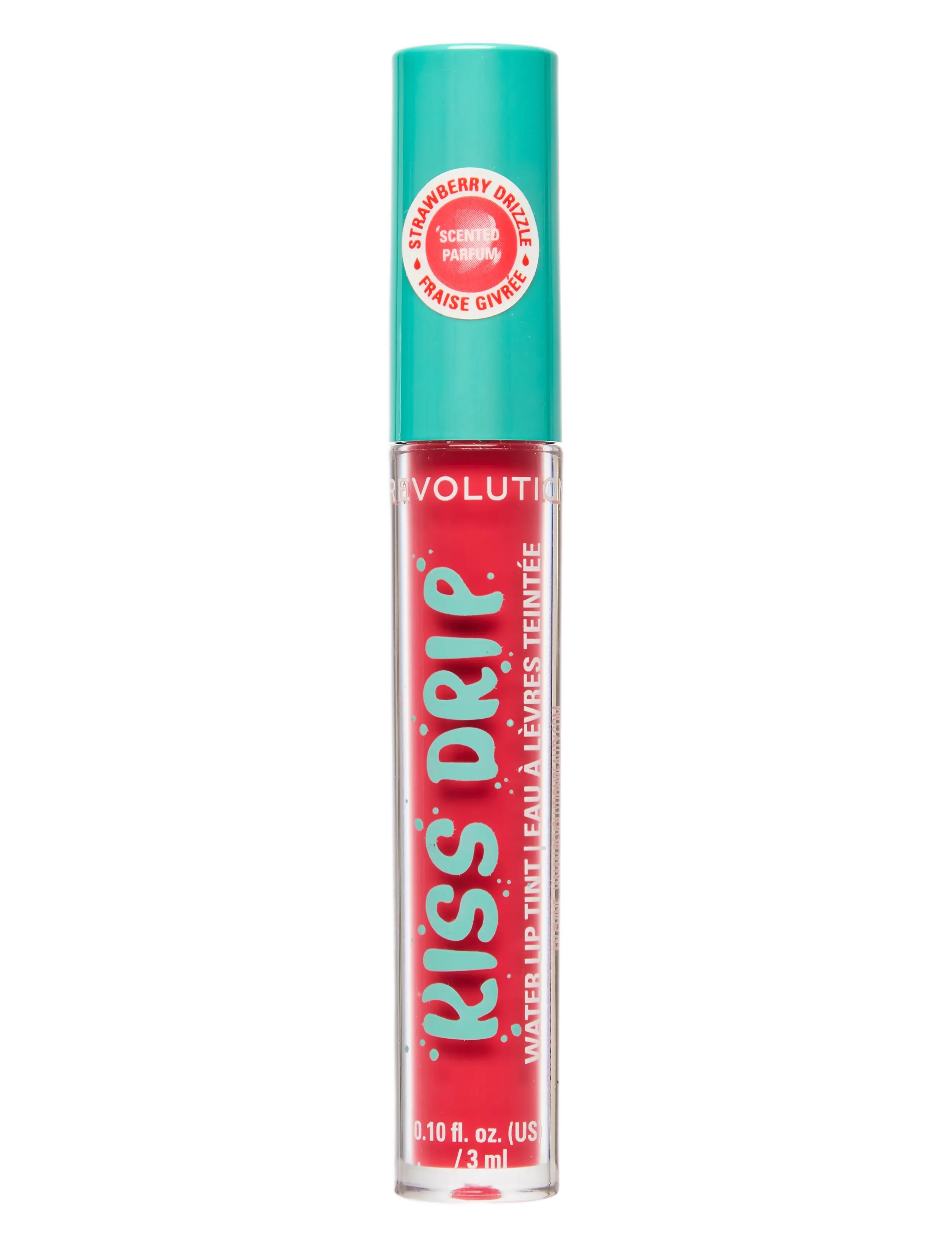 Revolution Beauty London Revolution Kiss Drip Water Lip Tint Strawberry Drizzle - Smink - STRAWBERRY DRIZZLE / coral