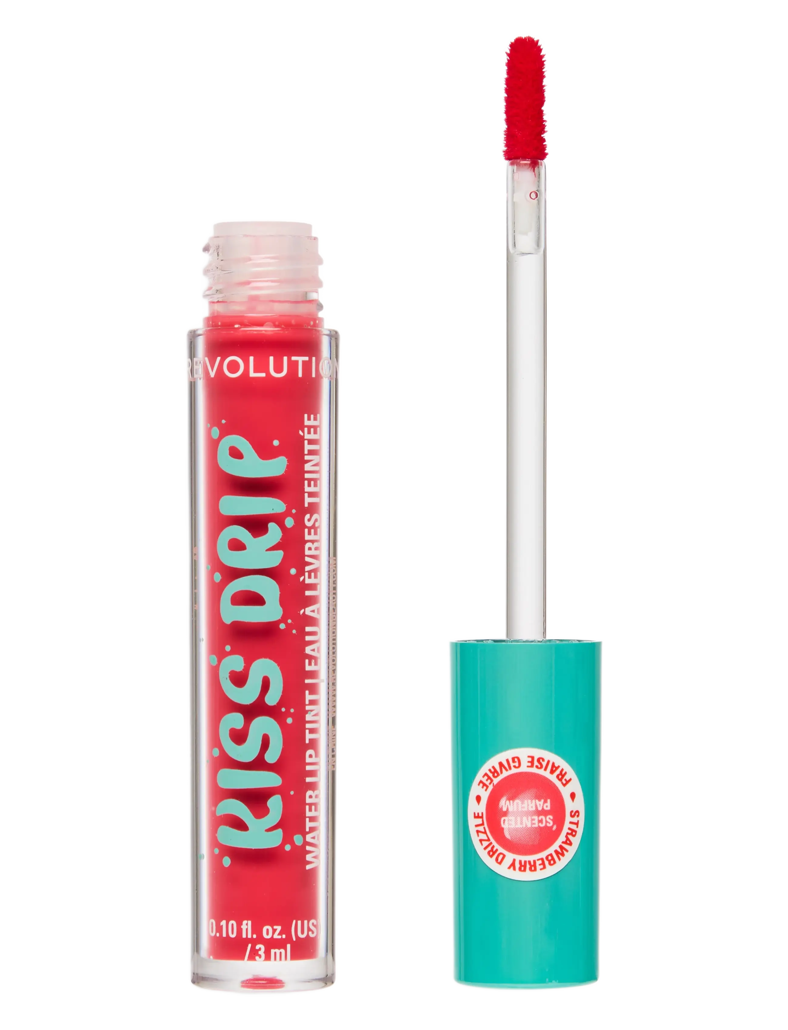 Revolution Beauty London - Revolution Kiss Drip Water Lip Tint Strawberry Drizzle - strawberry drizzle - 2
