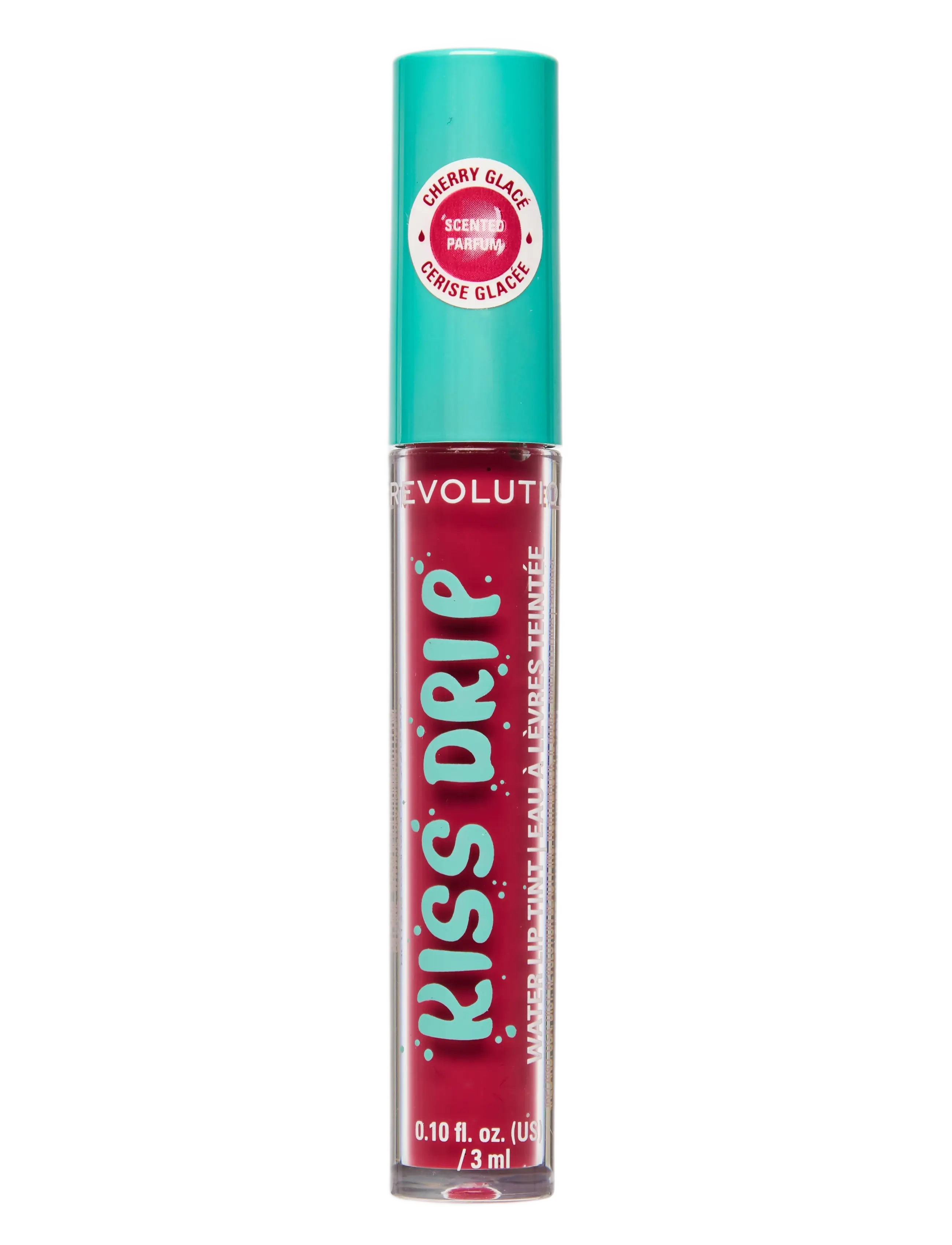 Revolution Beauty London Revolution Kiss Drip Water Lip Tint Cherry Glacé - Smink - CHERRY GLACÉ / pink/rose