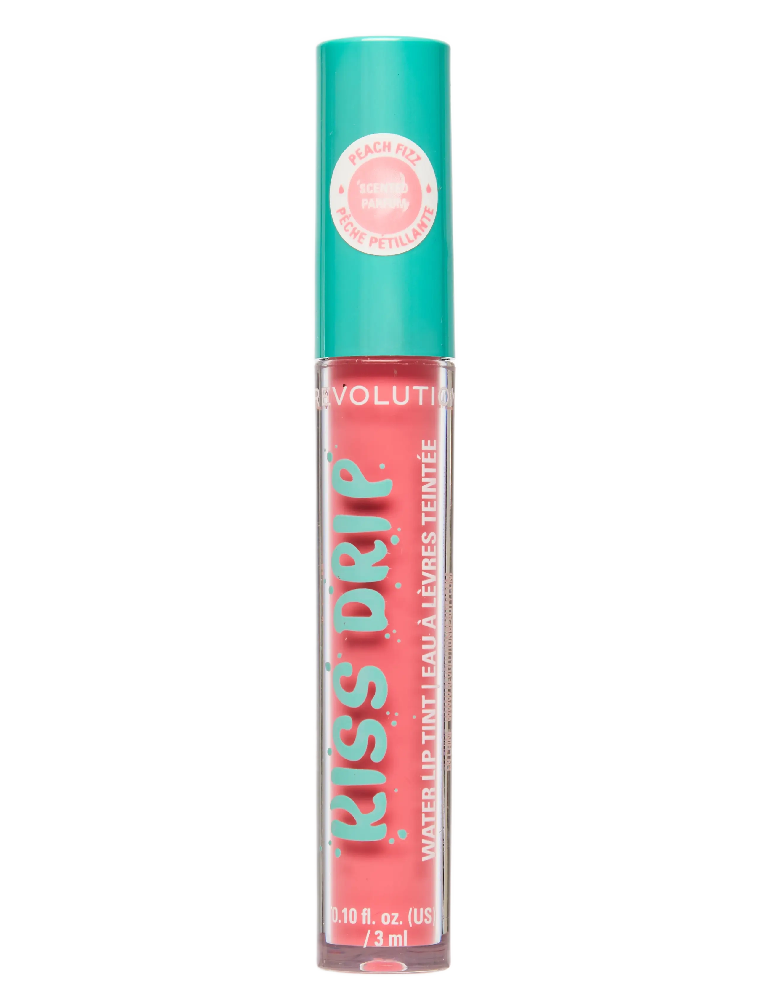 Revolution Beauty London Revolution Kiss Drip Water Lip Tint Peach Fizz - Smink - PEACH FIZZ / coral