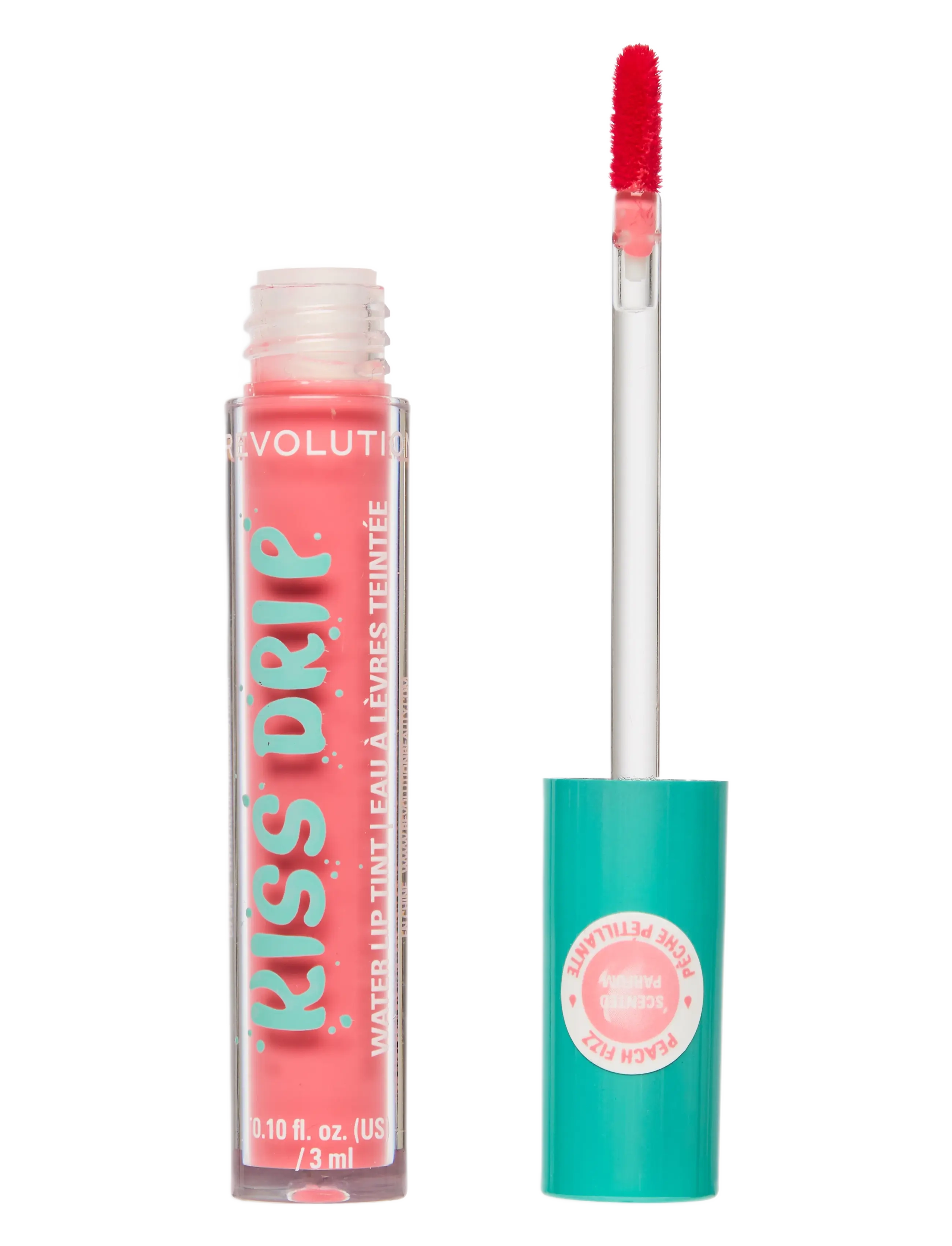 Revolution Beauty London - Revolution Kiss Drip Water Lip Tint Peach Fizz - peach fizz - 2