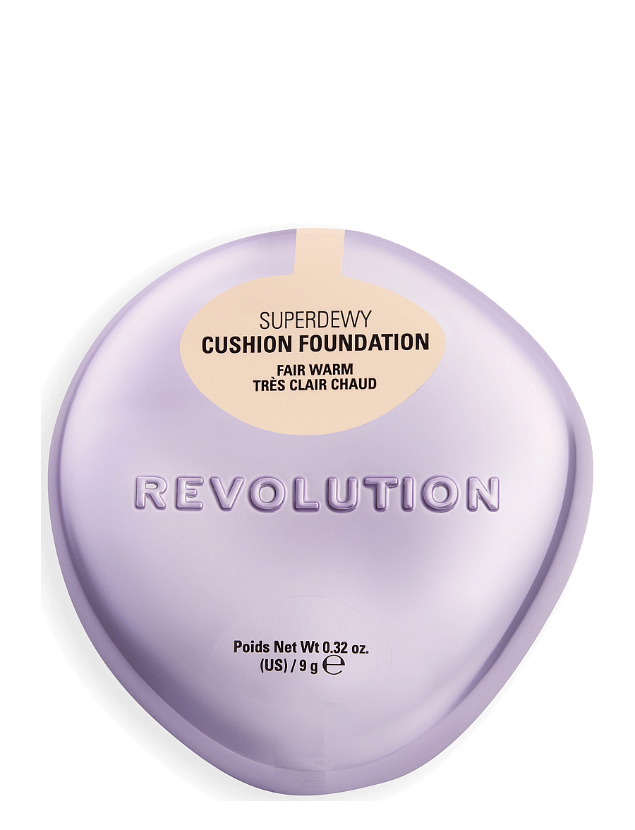 Revolution Beauty London - Revolution Superdewy Cushion Foundation - makeup - fair warm - 0